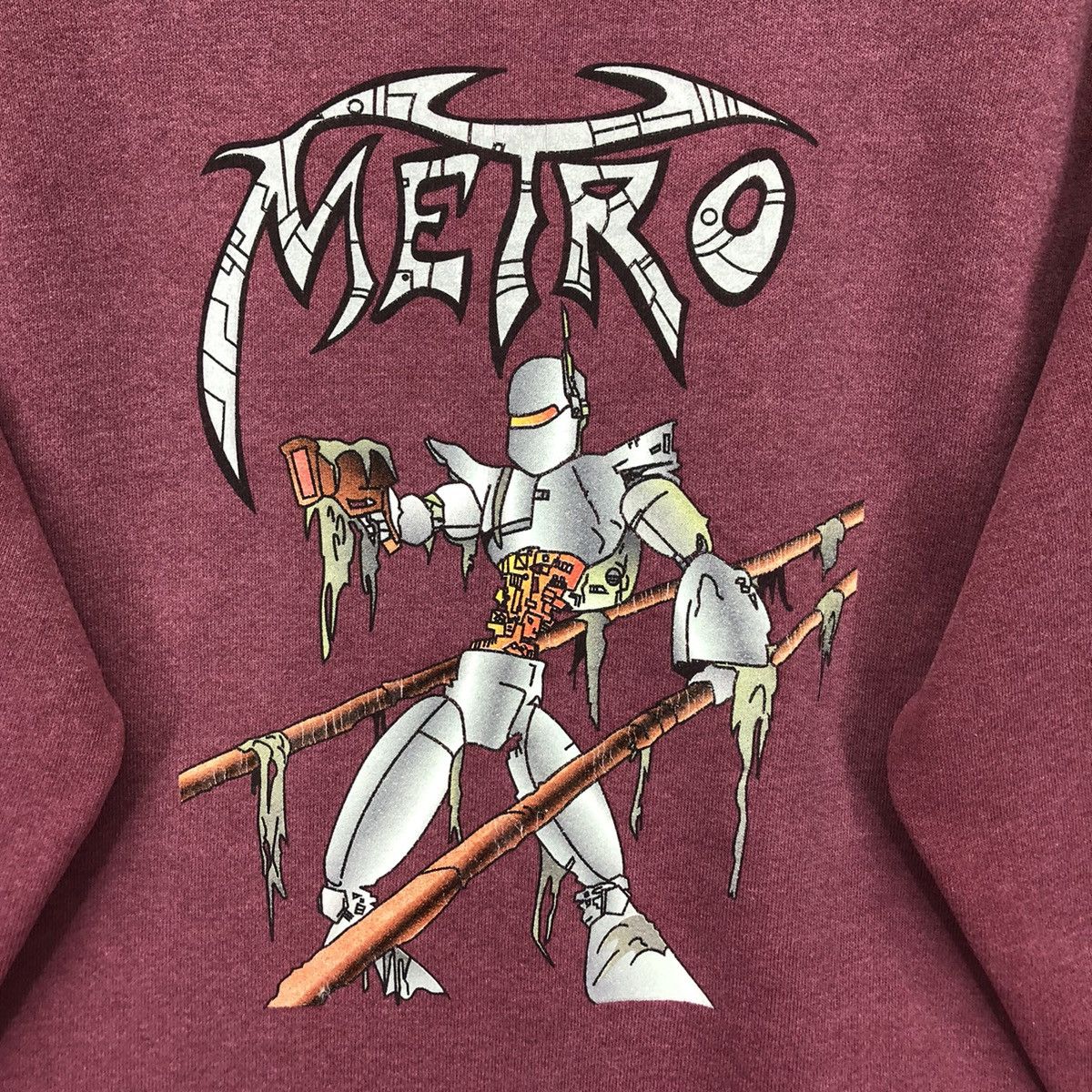 Anime × Vintage Vintage 80s Metro Robocop Cartoon Anime Size US M / EU 48-50 / 2 - 5 Thumbnail