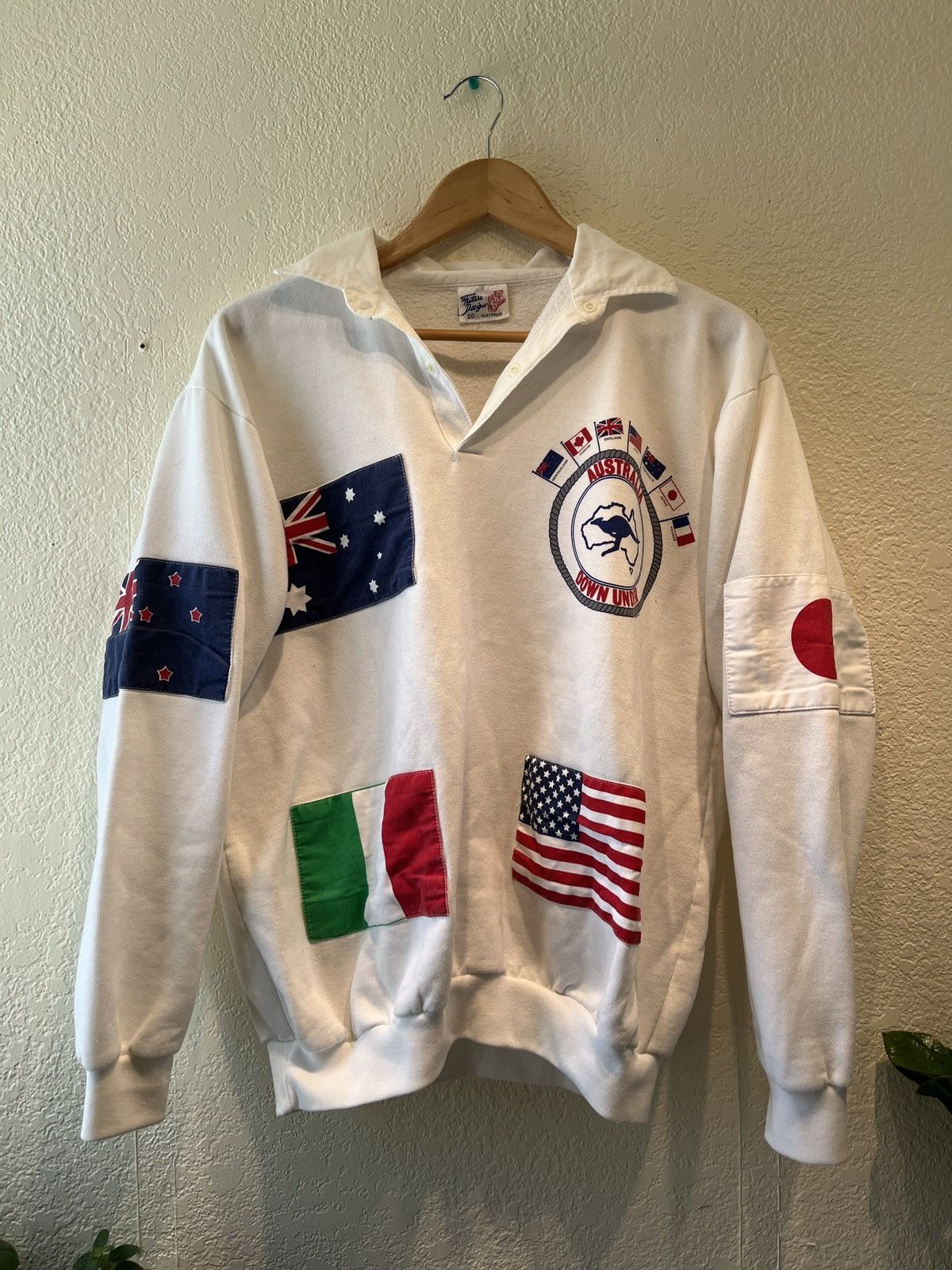 Vintage Future Designs Vintage Australia Rugby Long Sleeve Size US M / EU 48-50 / 2 - 3 Thumbnail