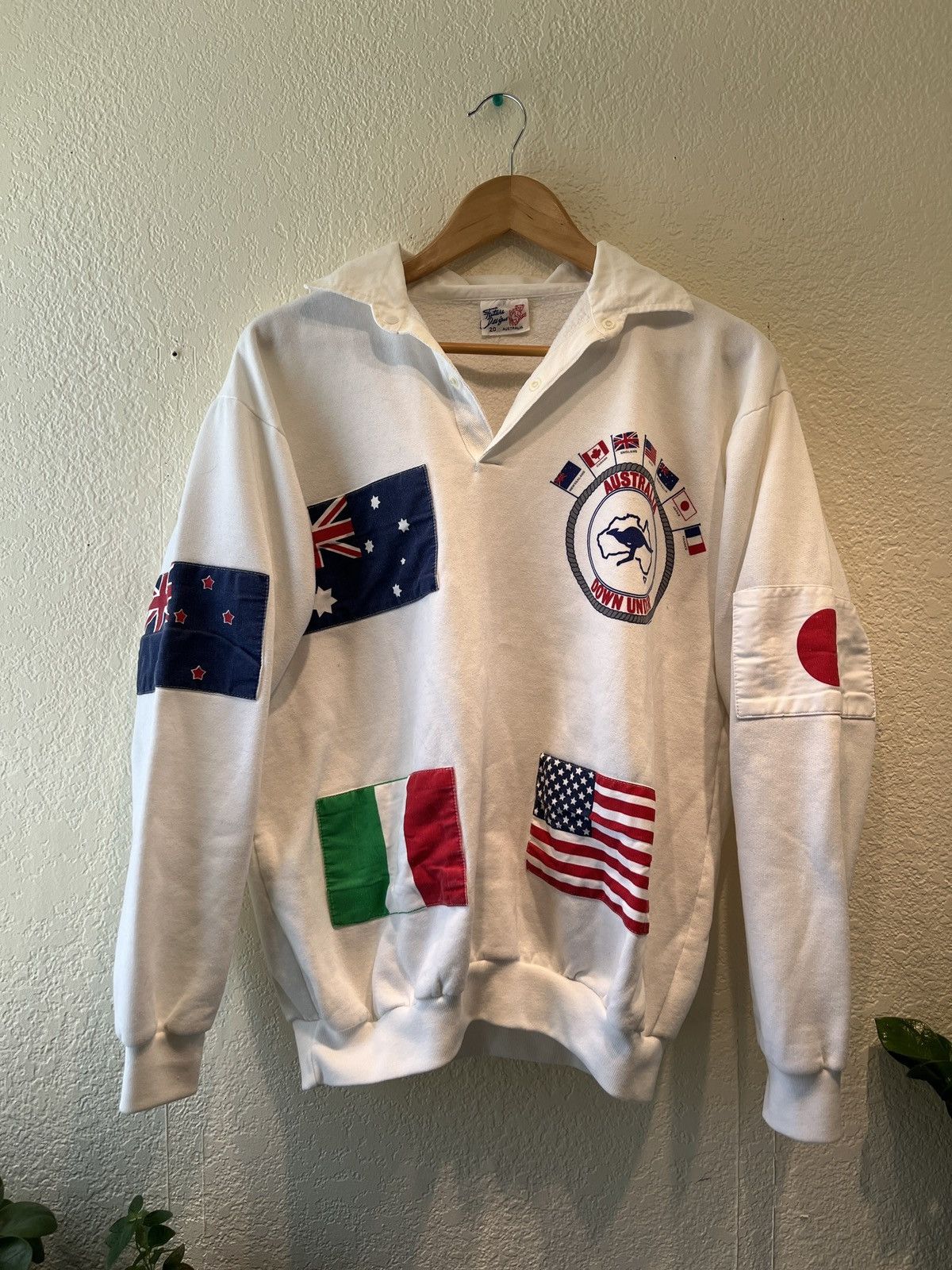 Vintage Future Designs Vintage Australia Rugby Long Sleeve Size US M / EU 48-50 / 2 - 1 Thumbnail
