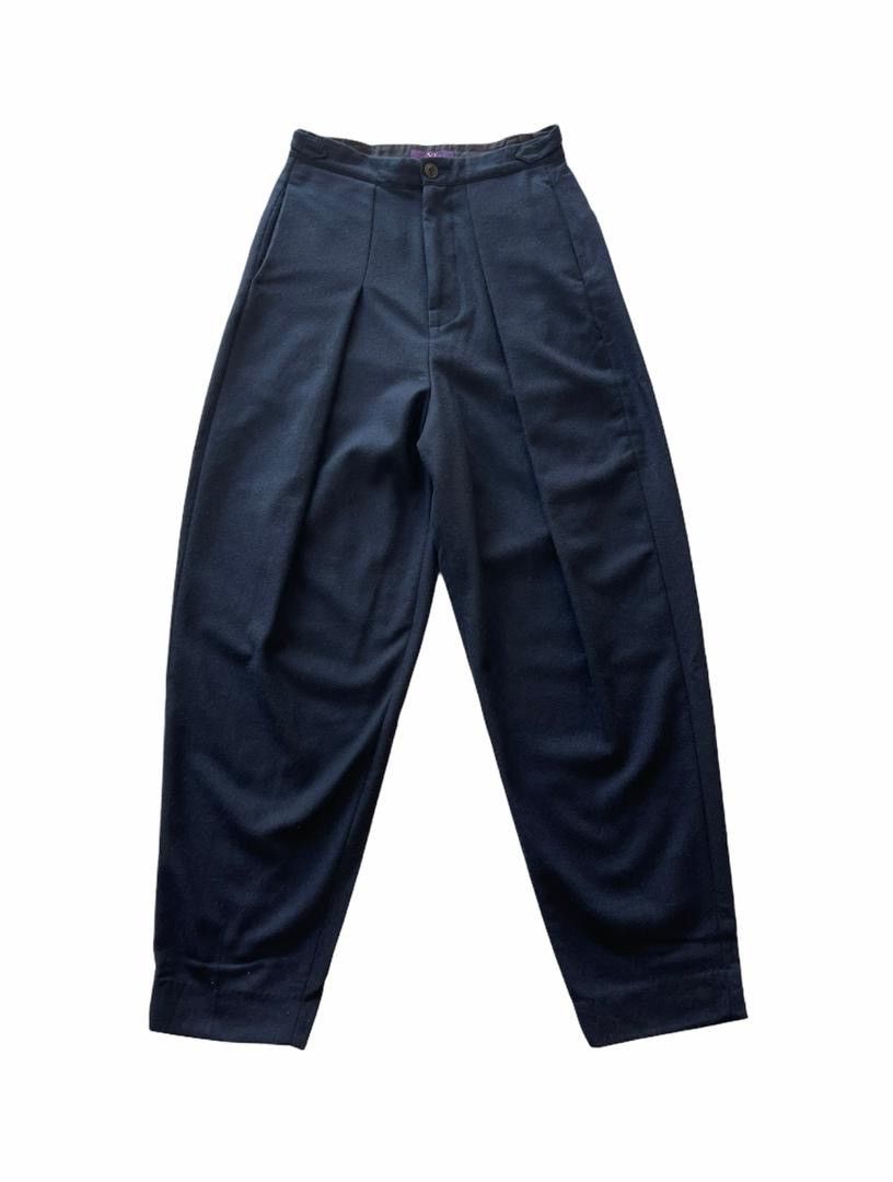 image of YS x YS Yamamoto Yohji Yamamoto Y's Baggy Wideleg Pants in Dark Blue, Men's (Size 28)