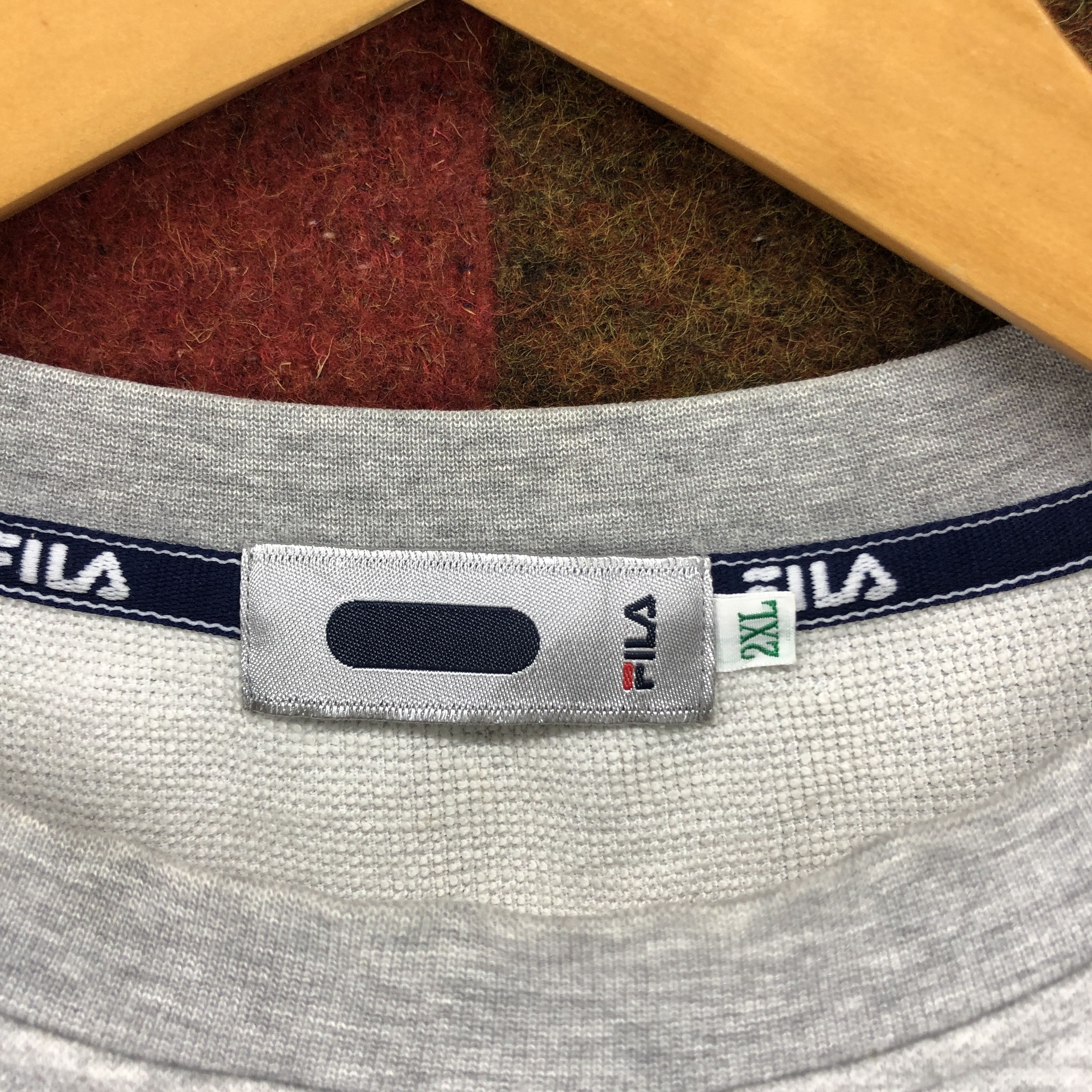 Fila FILA BIELLA ITALIA Crew Neck Sweatshirt #020-01 Size US L / EU 52-54 / 3 - 8 Thumbnail