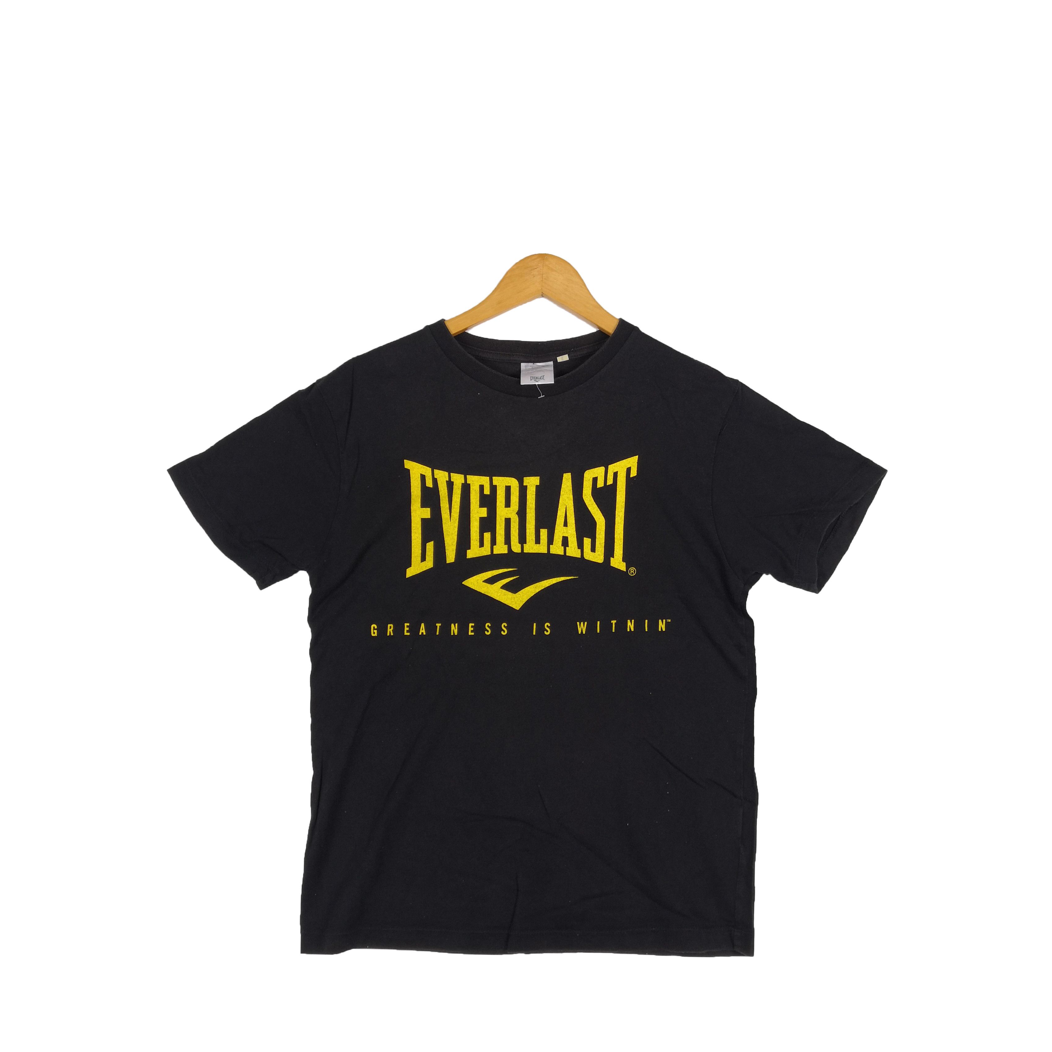 Vintage Vintage Everlast T-Shirt Spell Out Crewneck Tees | BS45846 ...