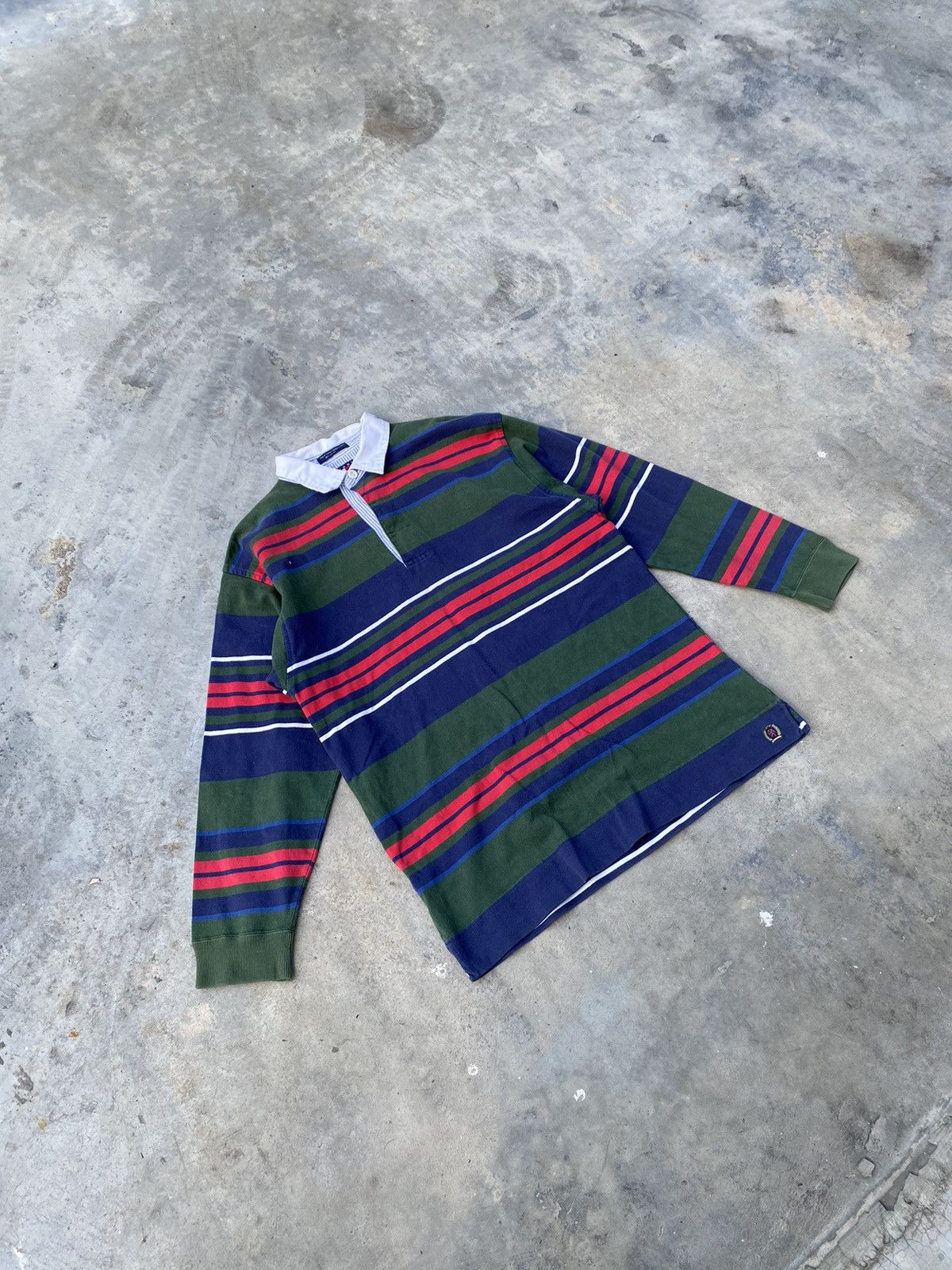 Tommy Hilfiger Tommy Hilfiger Rugby Polo Size US L / EU 52-54 / 3 - 1 Thumbnail