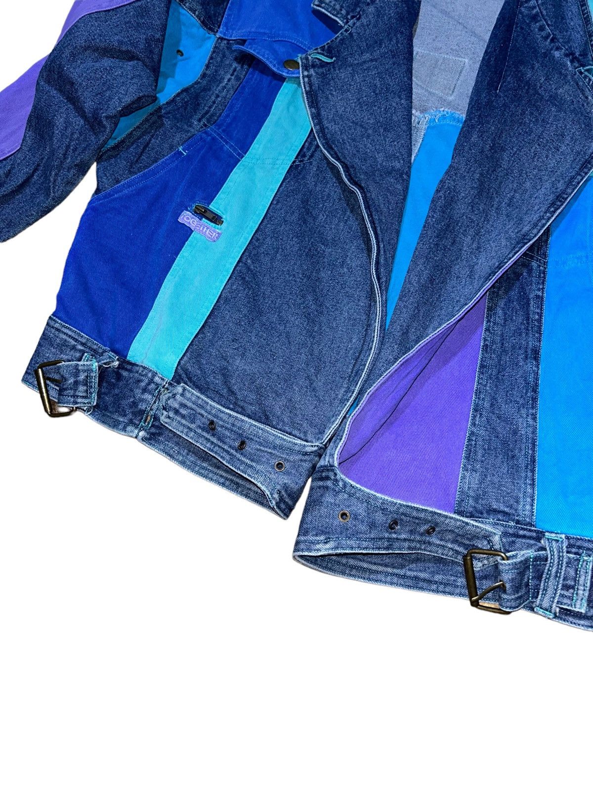Japanese Brand Multicolor Denim Rework Style Jacket Jpn Ifsixwasnine Lgb Size US M / EU 48-50 / 2 - 7 Thumbnail