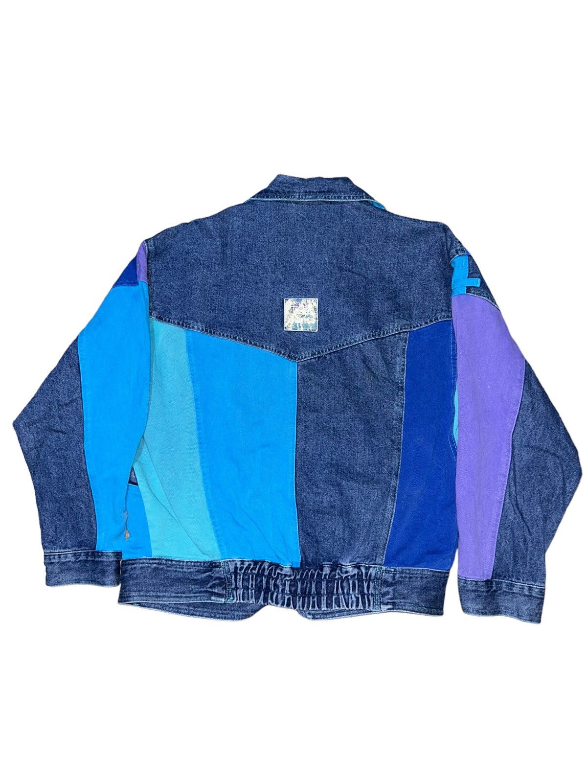 Japanese Brand Multicolor Denim Rework Style Jacket Jpn Ifsixwasnine Lgb Size US M / EU 48-50 / 2 - 3 Thumbnail