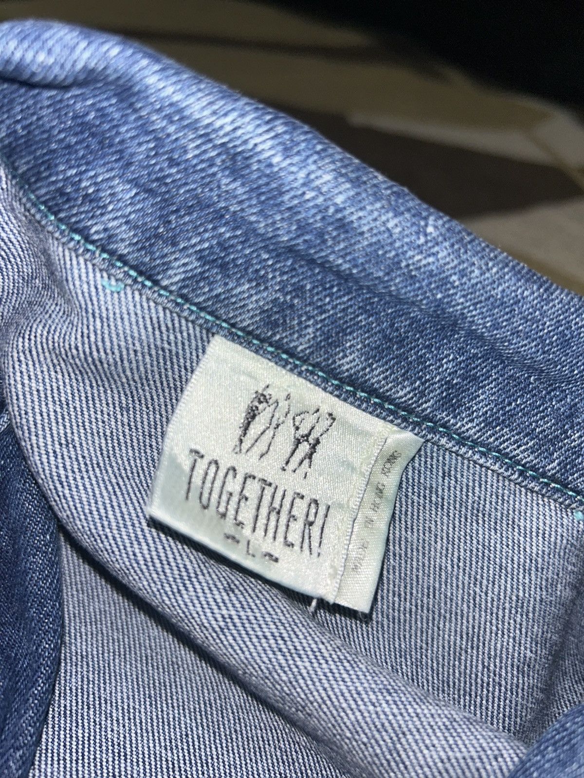 Japanese Brand Multicolor Denim Rework Style Jacket Jpn Ifsixwasnine Lgb Size US M / EU 48-50 / 2 - 9 Thumbnail