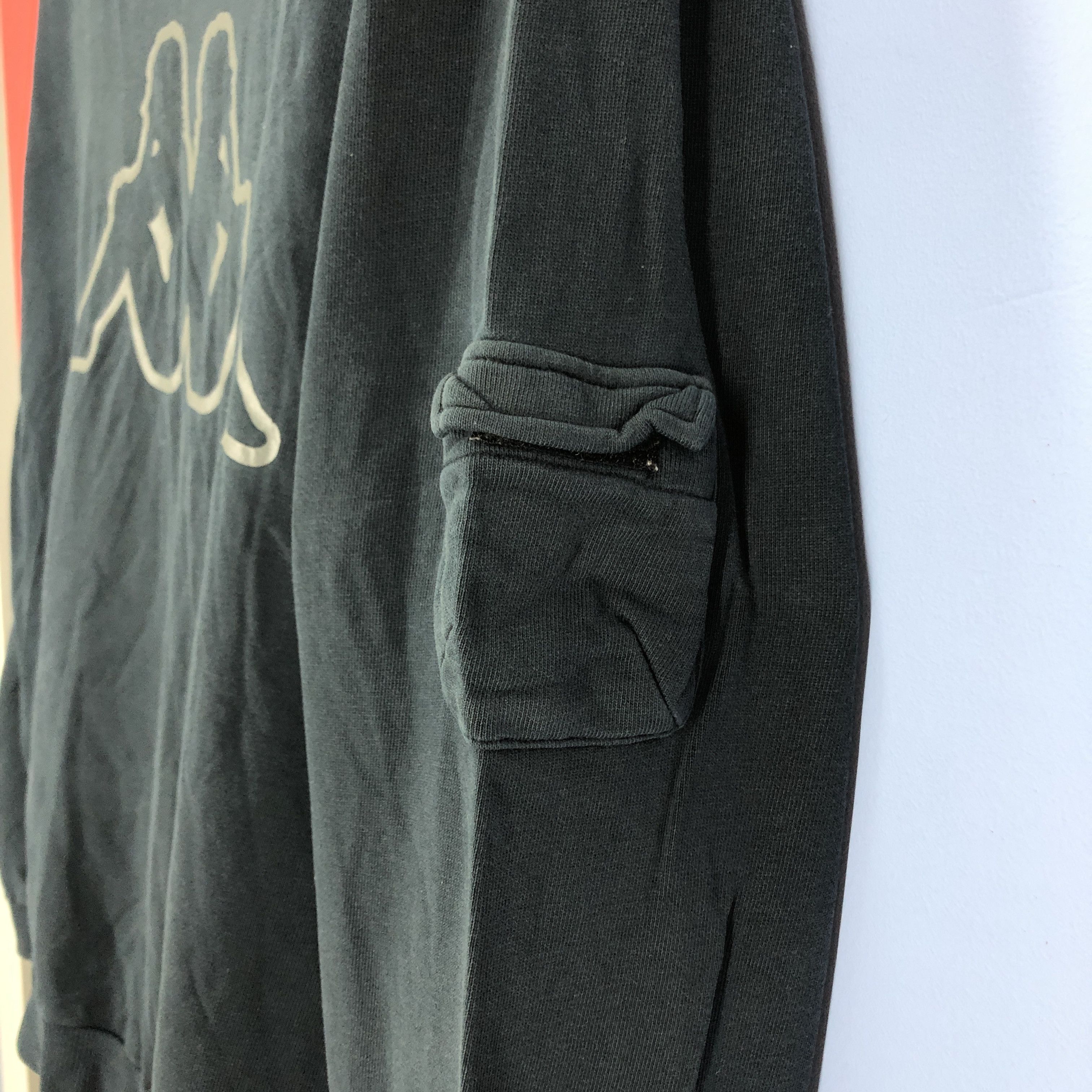 Kappa KAPPA Navy Blue Hoodie Pullover Back Pocket #1051/AK Size US L / EU 52-54 / 3 - 3 Thumbnail