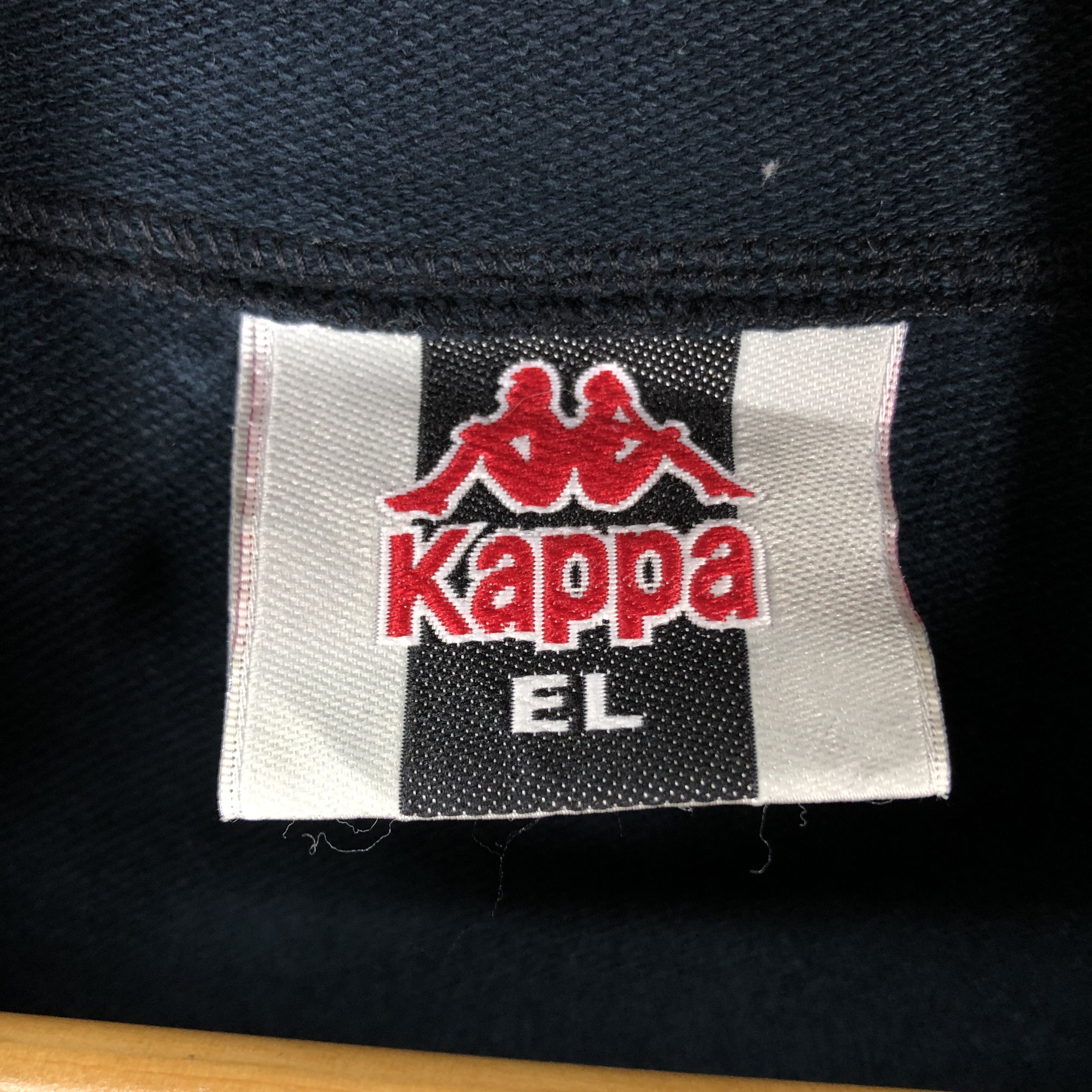 Kappa KAPPA Navy Blue Hoodie Pullover Back Pocket #1051/AK Size US L / EU 52-54 / 3 - 6 Thumbnail