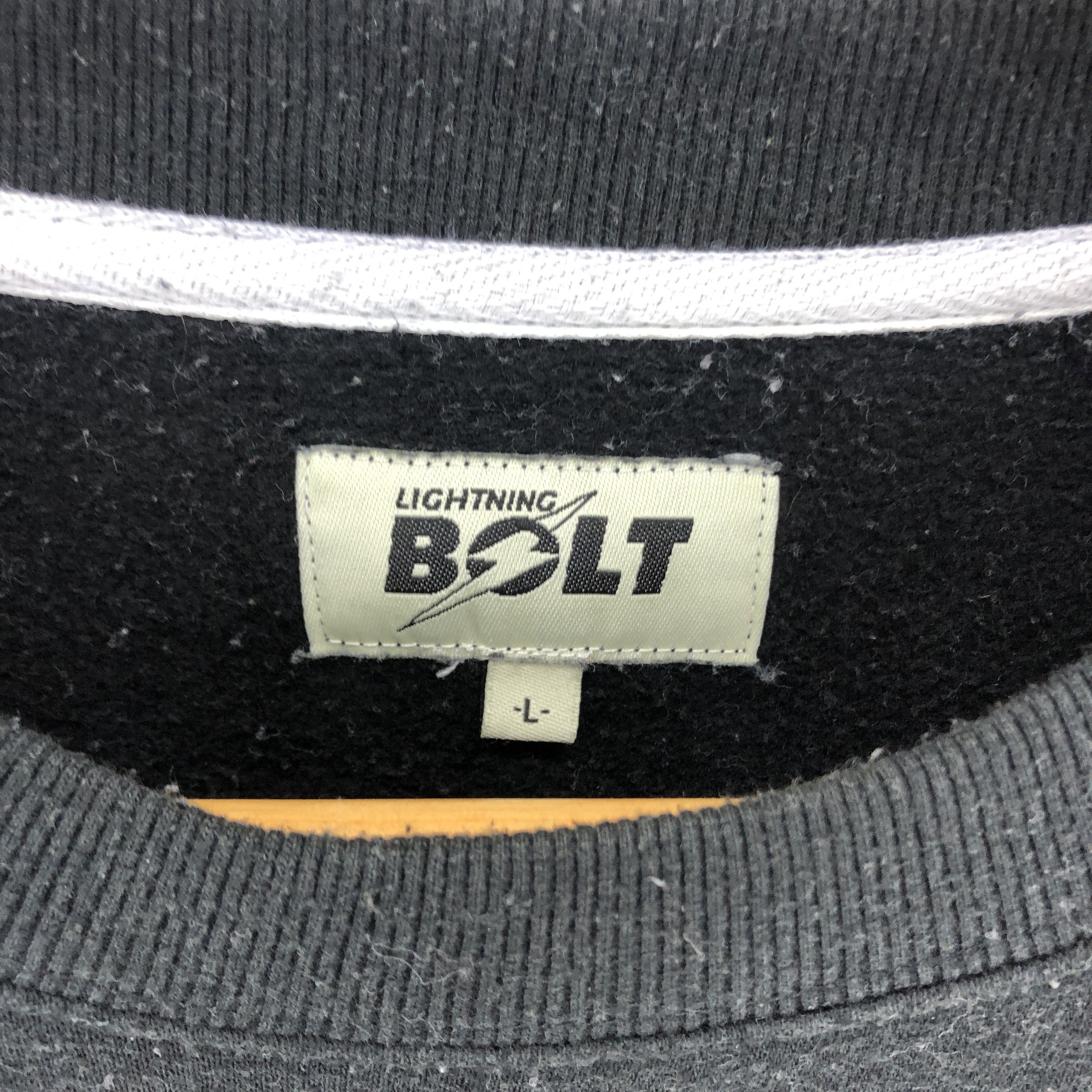 Lightning Bolt LIGHTNING BOLT Crew Neck Sweatshirt #1875-60 Size US L / EU 52-54 / 3 - 4 Thumbnail