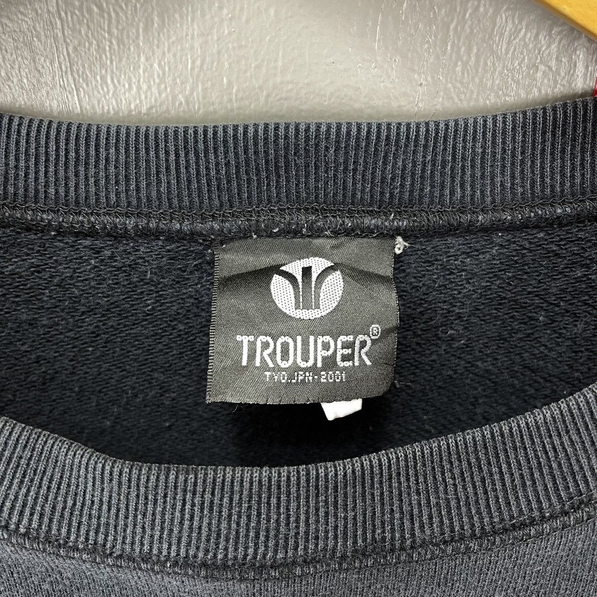 Japanese Brand TROUPER Crew Neck Sweatshirt #1257/AR Size US L / EU 52-54 / 3 - 6 Thumbnail