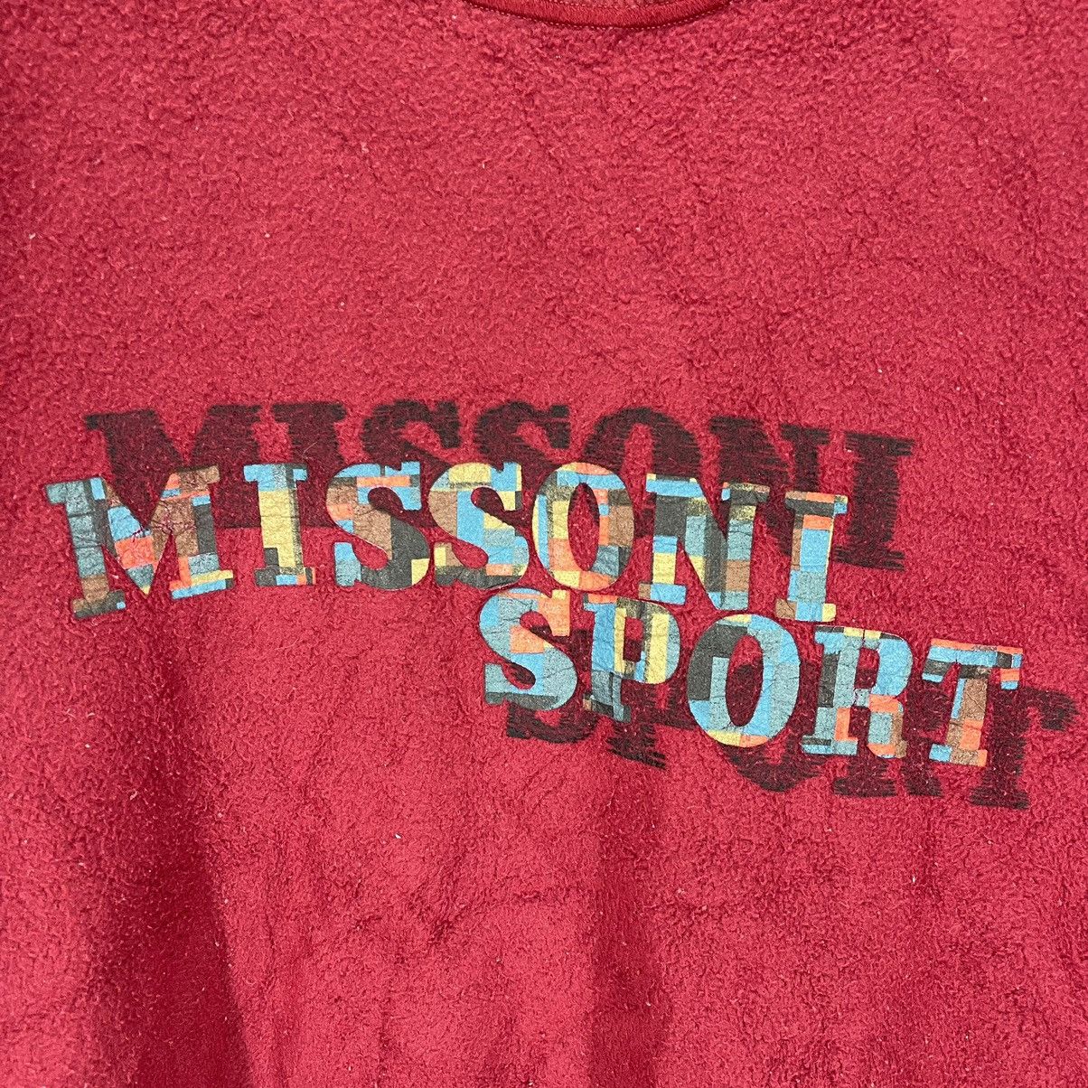 Missoni 90s Vintage MISSONI SPORTS Made In Italy Fleece #1256/AR Size US L / EU 52-54 / 3 - 3 Thumbnail