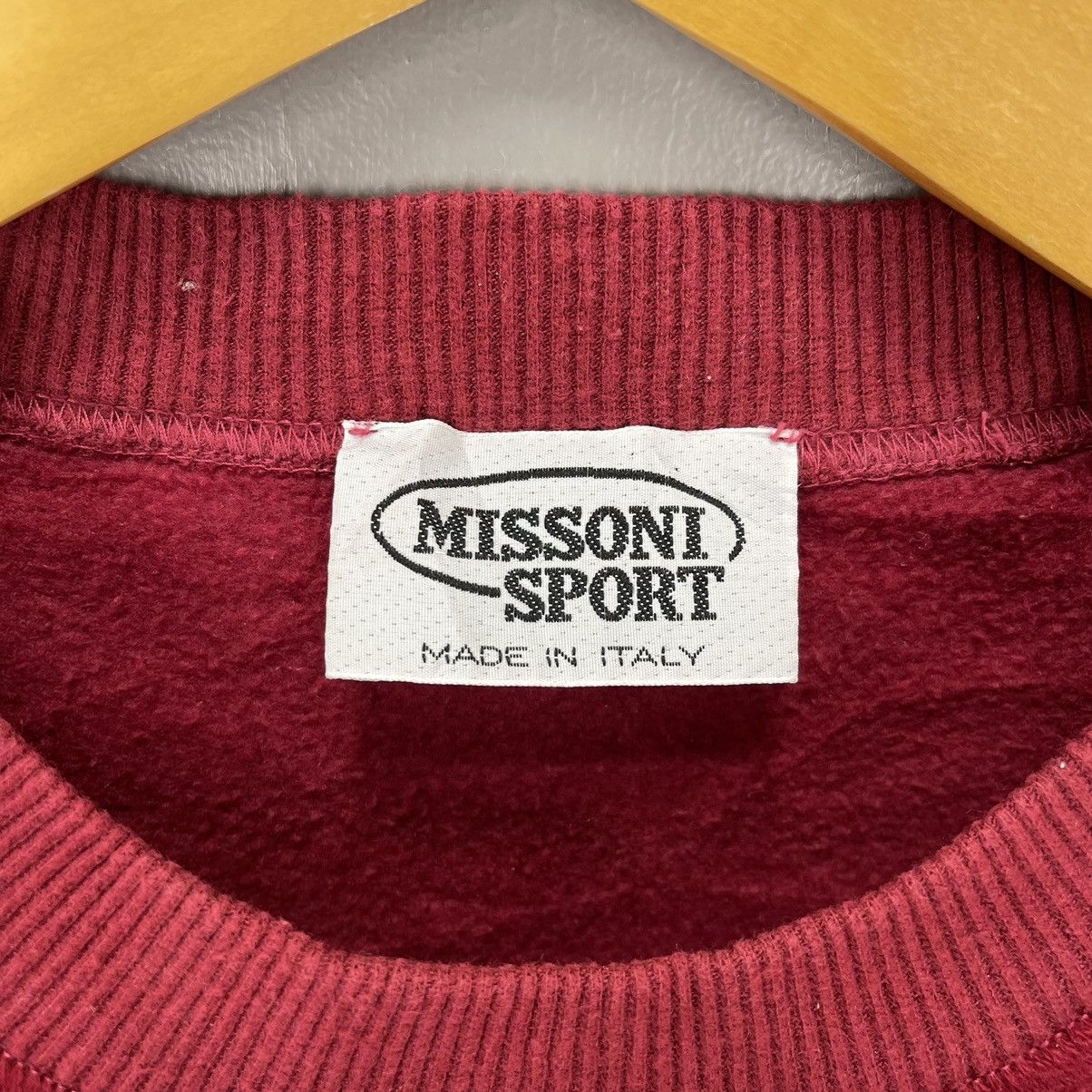 Missoni 90s Vintage MISSONI SPORTS Made In Italy Fleece #1256/AR Size US L / EU 52-54 / 3 - 5 Thumbnail
