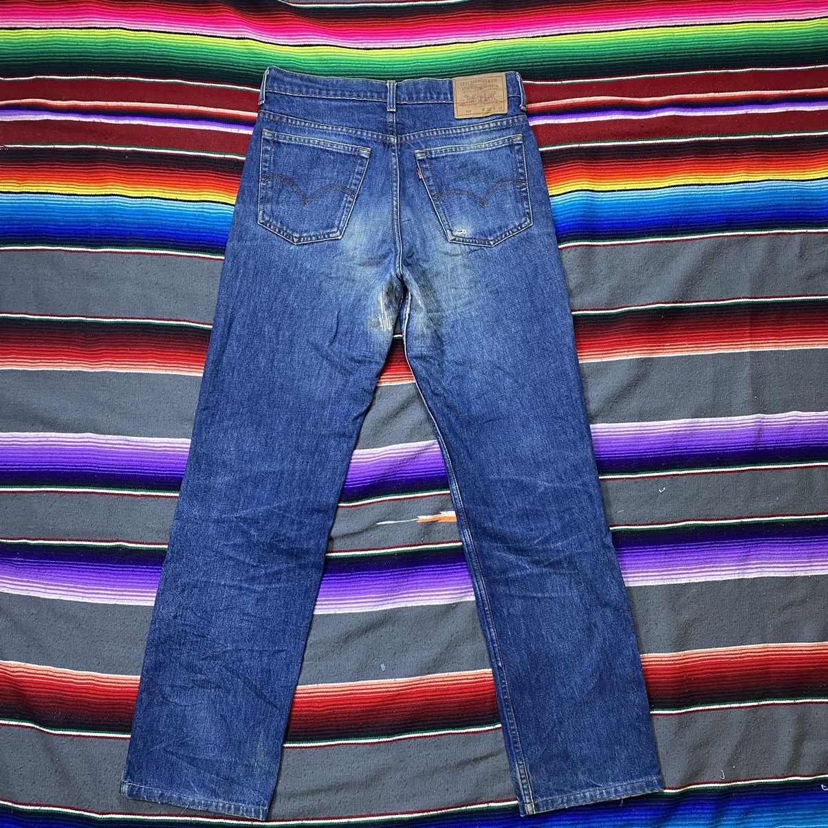 Levi's 🔥Vintage Levi’s 515 32x34 Distressed Denim Size US 31 - 9 Thumbnail