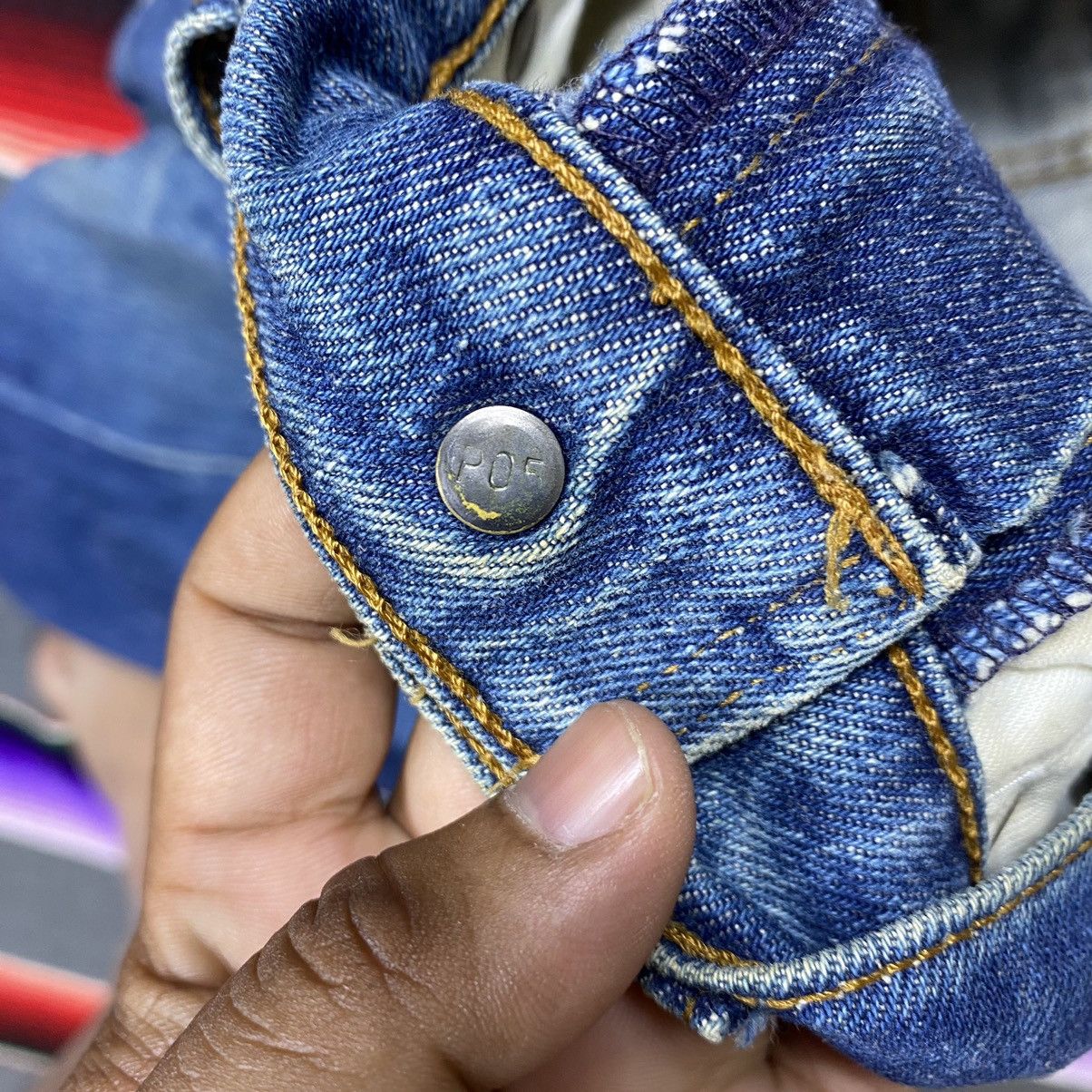 Levi's 🔥Vintage Levi’s 515 32x34 Distressed Denim Size US 31 - 7 Thumbnail