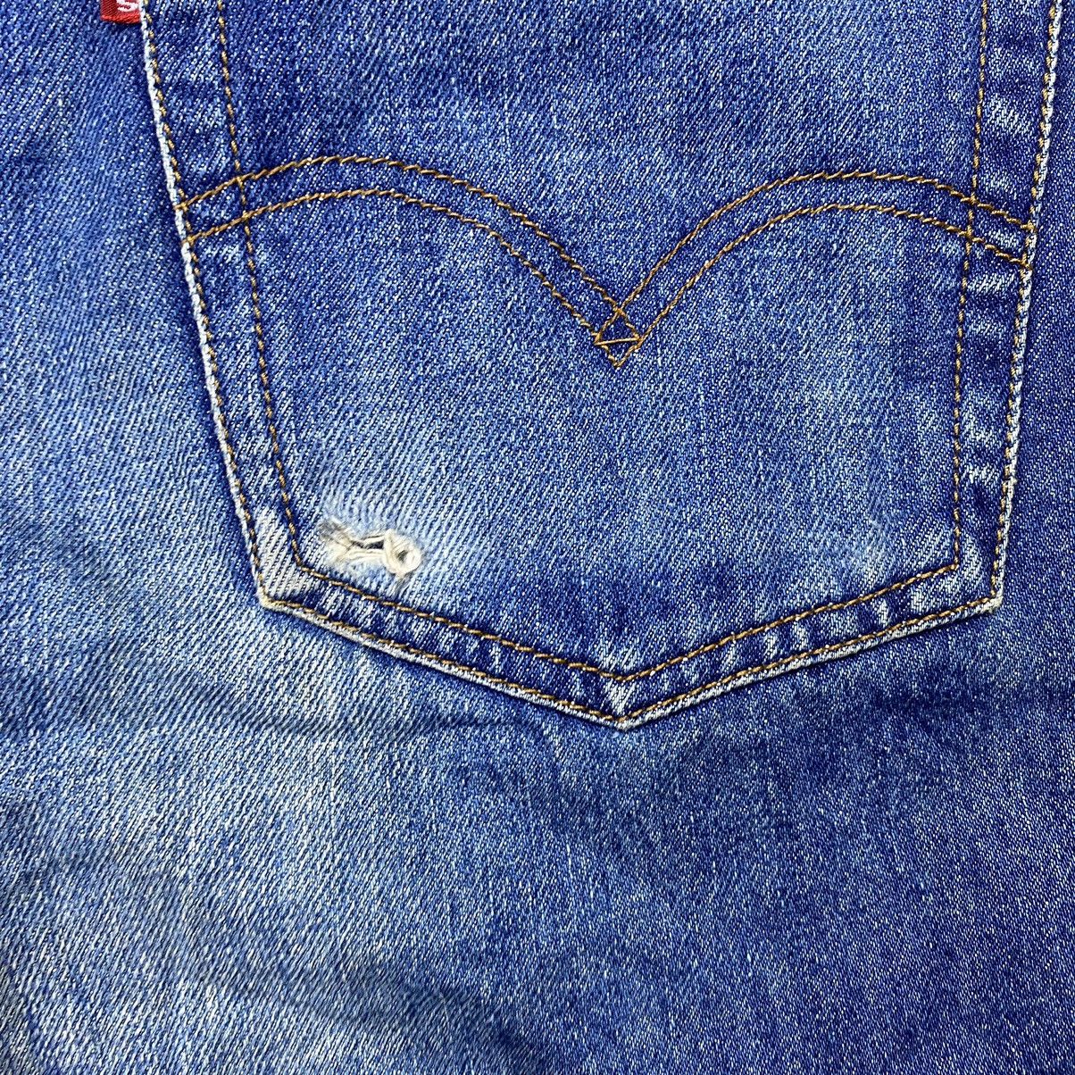 Levi's 🔥Vintage Levi’s 515 32x34 Distressed Denim Size US 31 - 14 Thumbnail