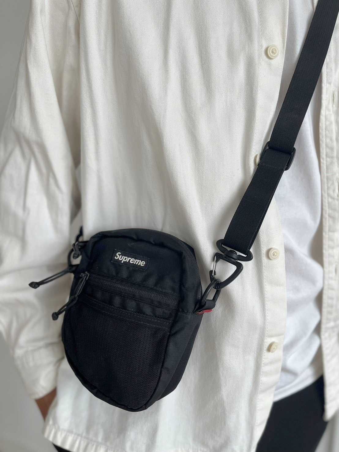 Supreme Supreme Small Shoulder Bag Black (SS17) | Grailed