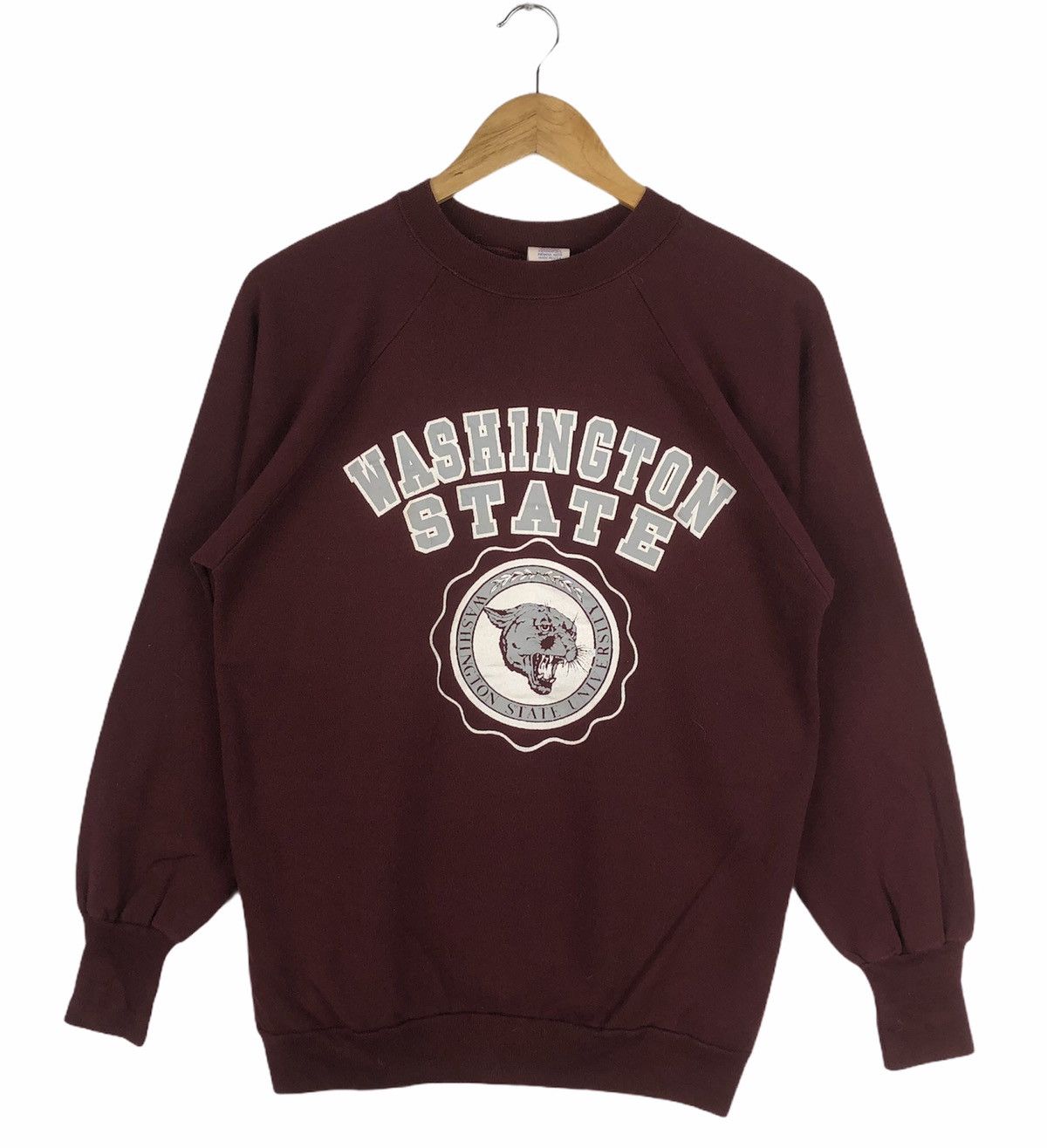 Vintage Vintage Washington State University WSU Crewneck Size US L / EU 52-54 / 3 - 1 Thumbnail