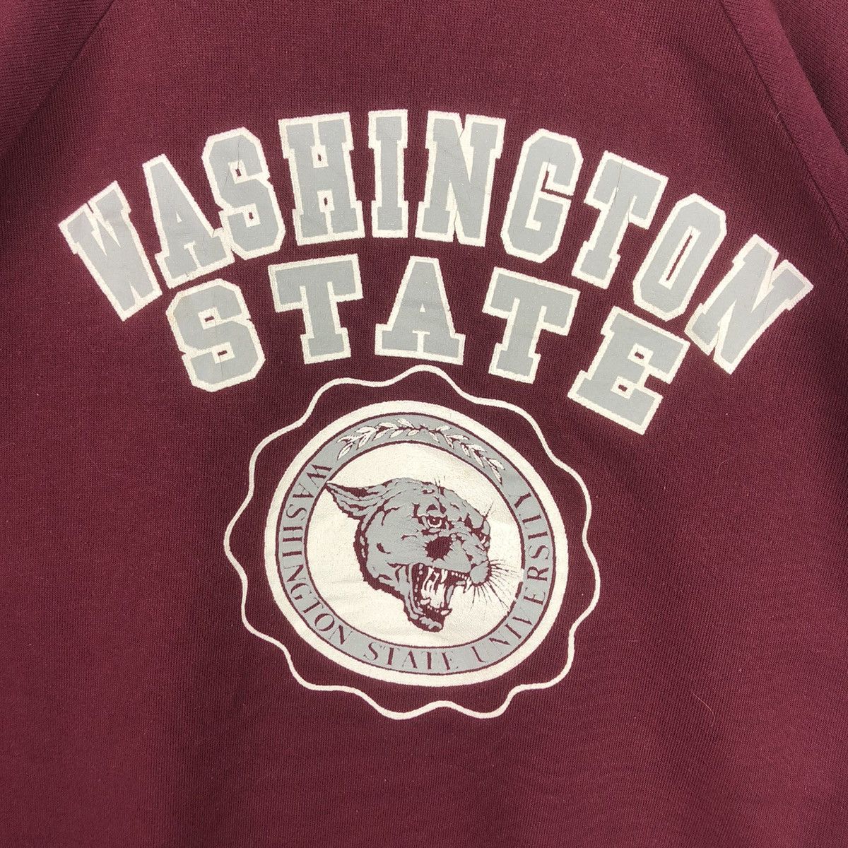 Vintage Vintage Washington State University WSU Crewneck Size US L / EU 52-54 / 3 - 3 Thumbnail