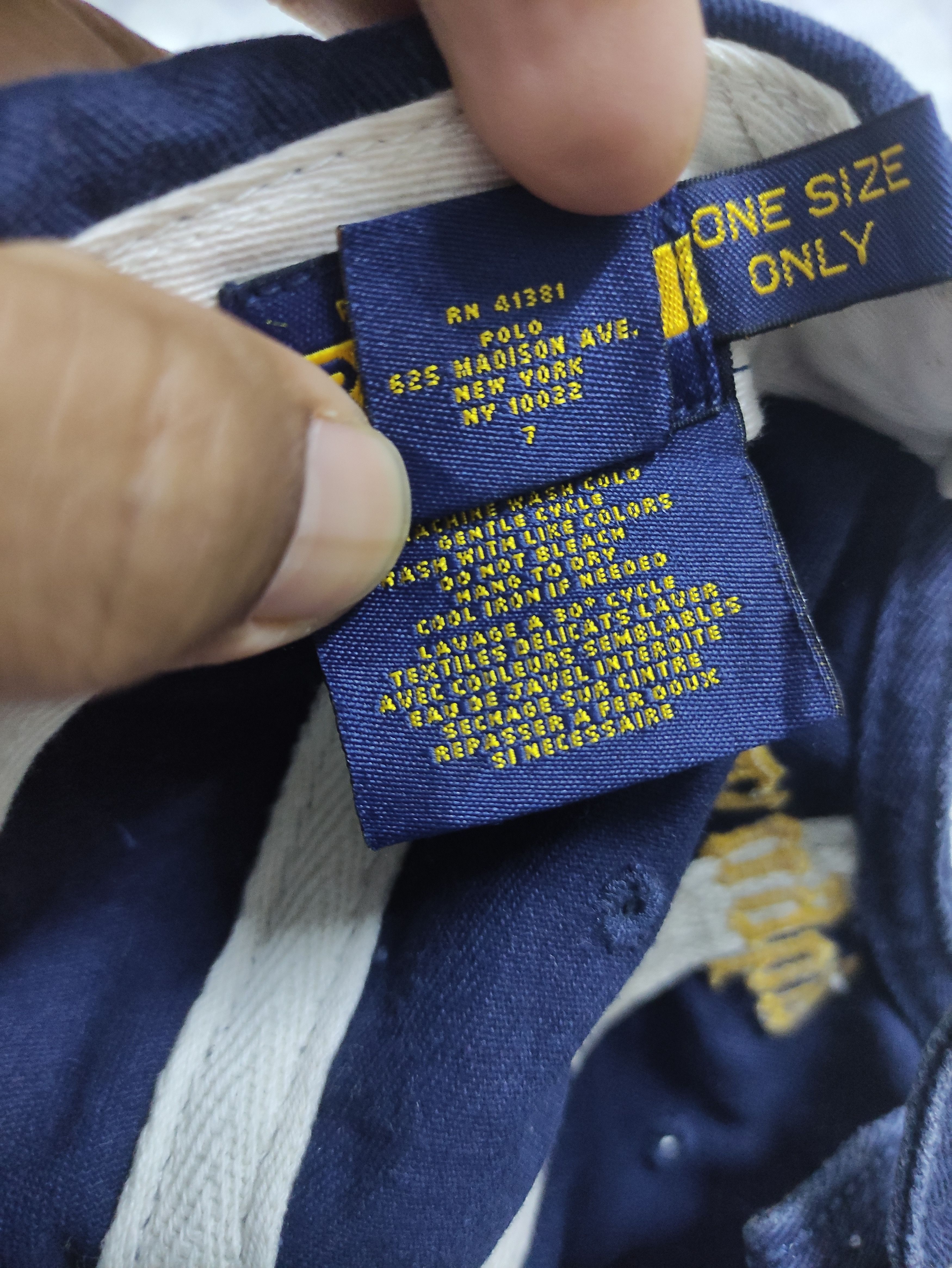POLO RALPH LAUREN RUGBY VINTAGE CAP