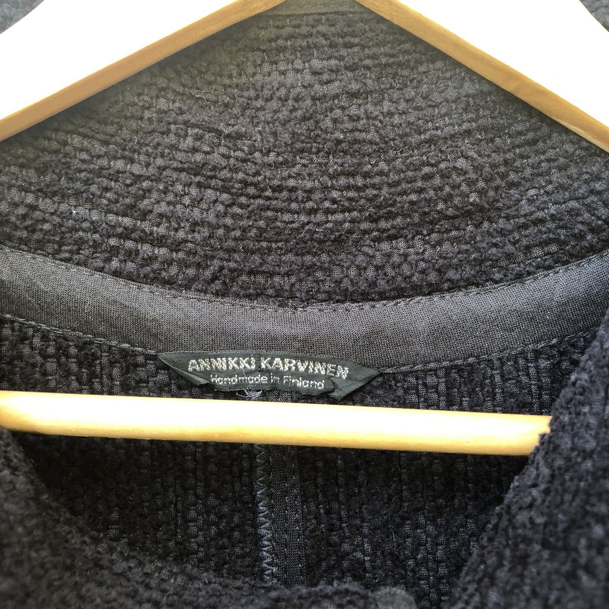 Designer × Handmade × Vintage Annikki Karvinen Hand Made In Finland Heavy Coat Size US XL / EU 56 / 4 - 4 Thumbnail