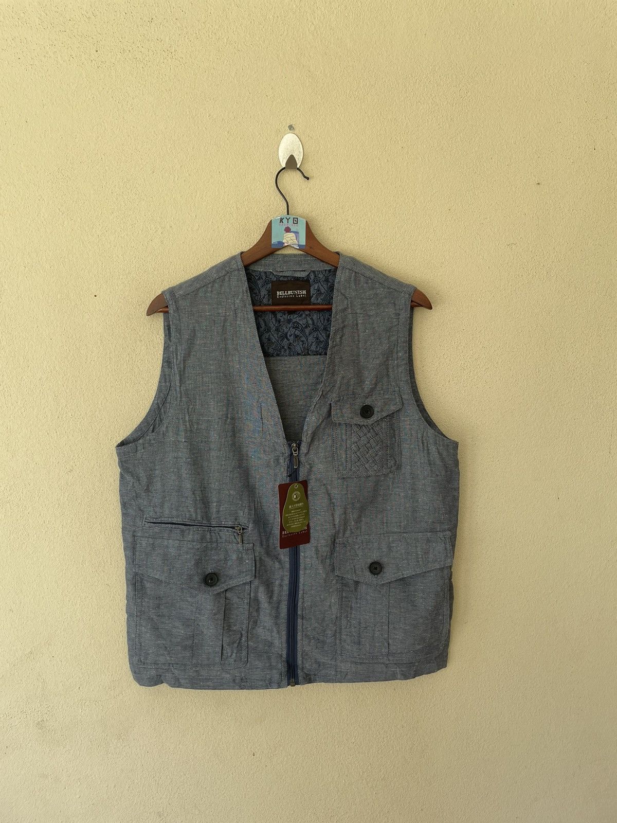 Japanese Brand × Vintage NEW OLD STOCK BELL BUNISH VEST Size US L / EU 52-54 / 3 - 1 Thumbnail