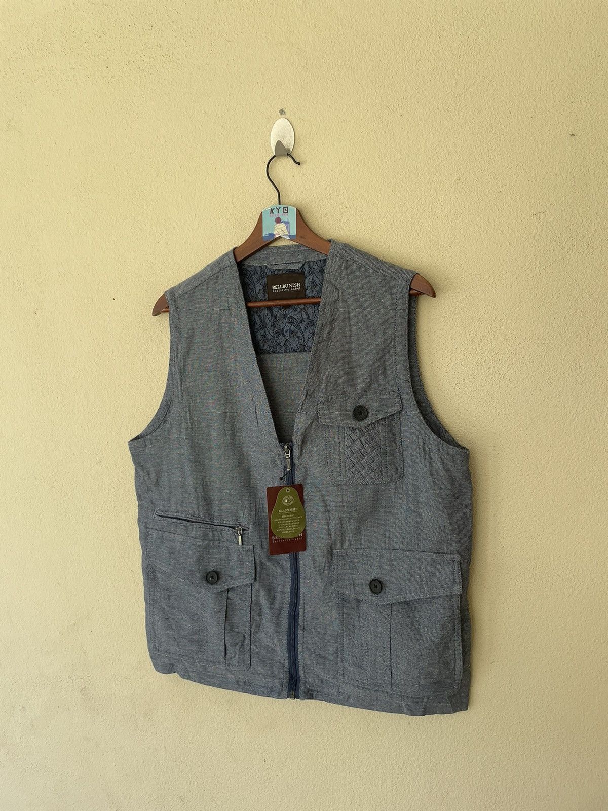 Japanese Brand × Vintage NEW OLD STOCK BELL BUNISH VEST Size US L / EU 52-54 / 3 - 2 Thumbnail