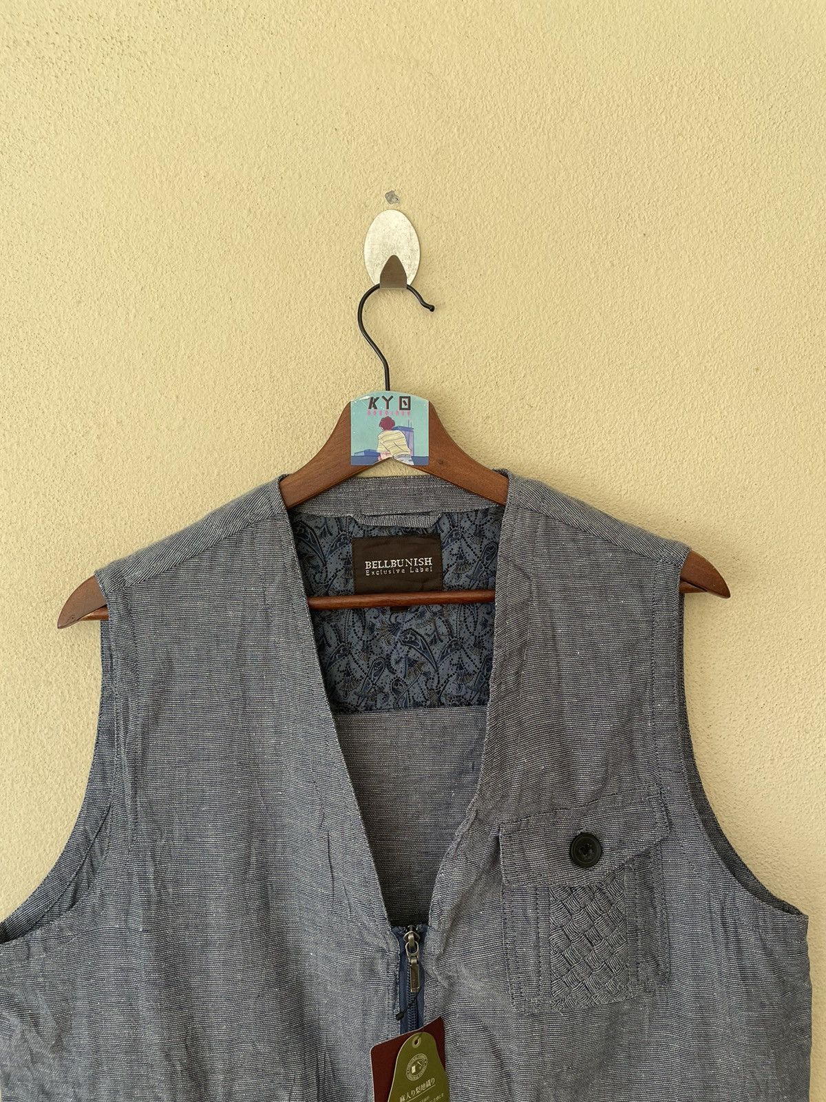 Japanese Brand × Vintage NEW OLD STOCK BELL BUNISH VEST Size US L / EU 52-54 / 3 - 3 Thumbnail