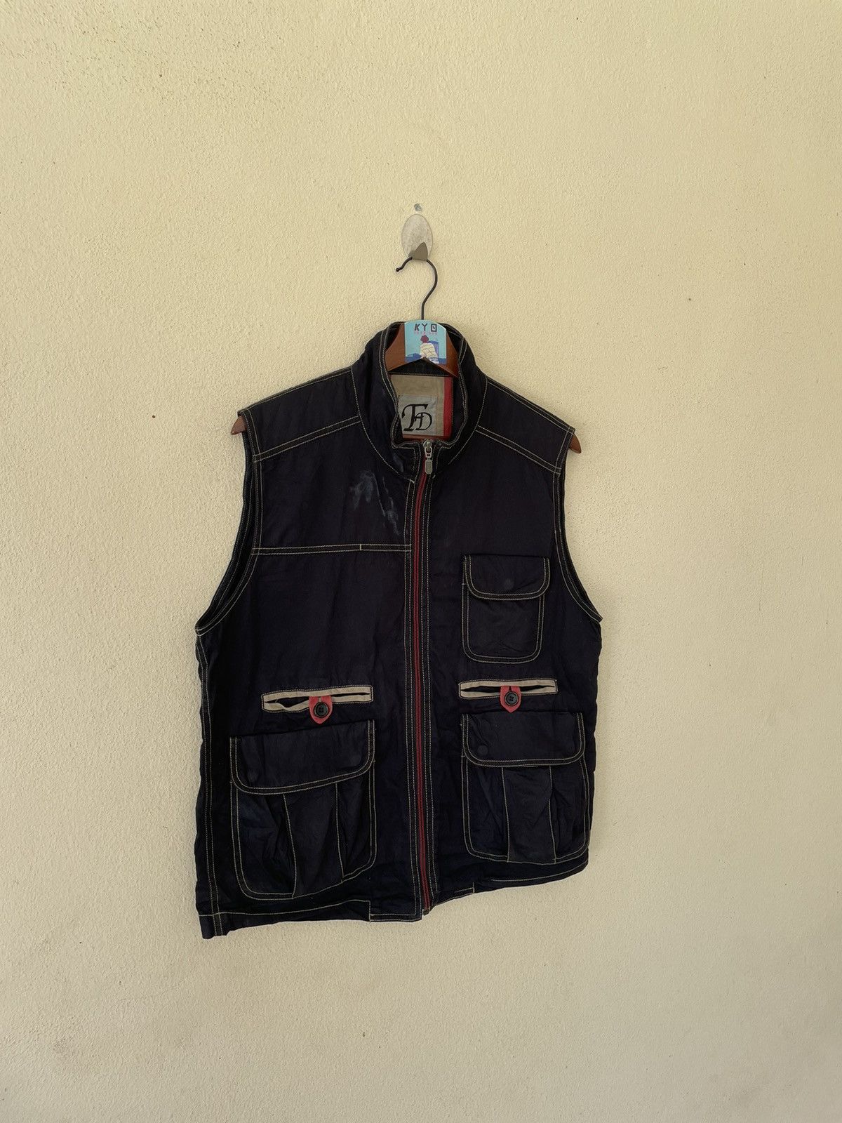 Japanese Brand × Vintage VINTAGE FIDATO UTILITIES VEST Size US L / EU 52-54 / 3 - 2 Thumbnail