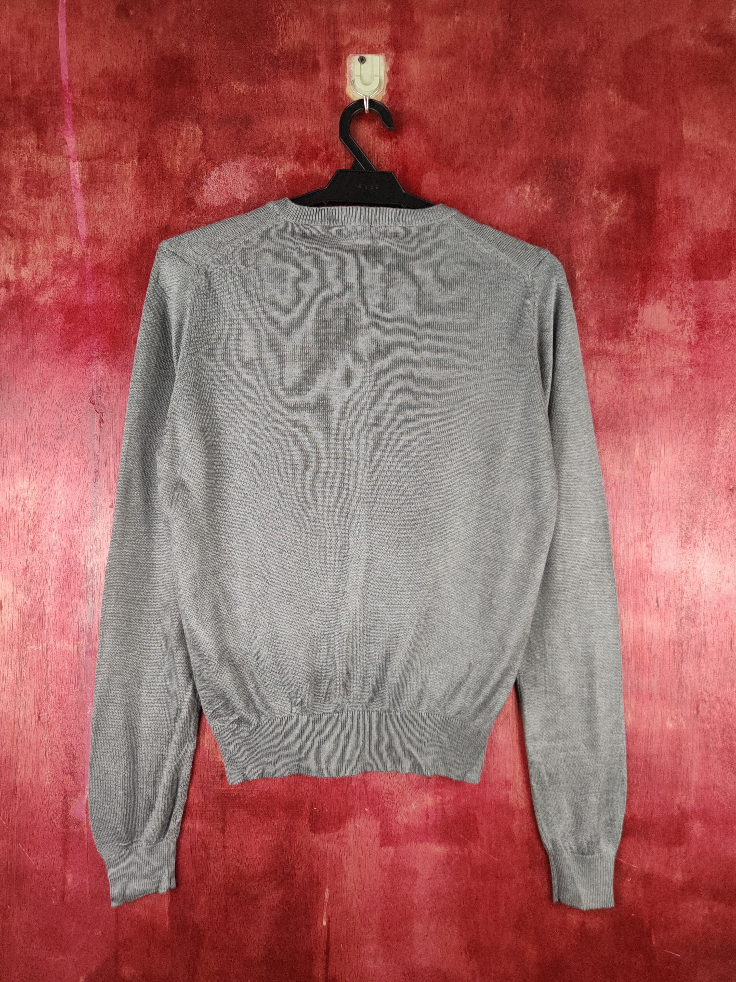 Hypebeast Vis Dark Gray Knitwear Cardigan japan vintage #S1162 Size M / US 6-8 / IT 42-44 - 7 Thumbnail