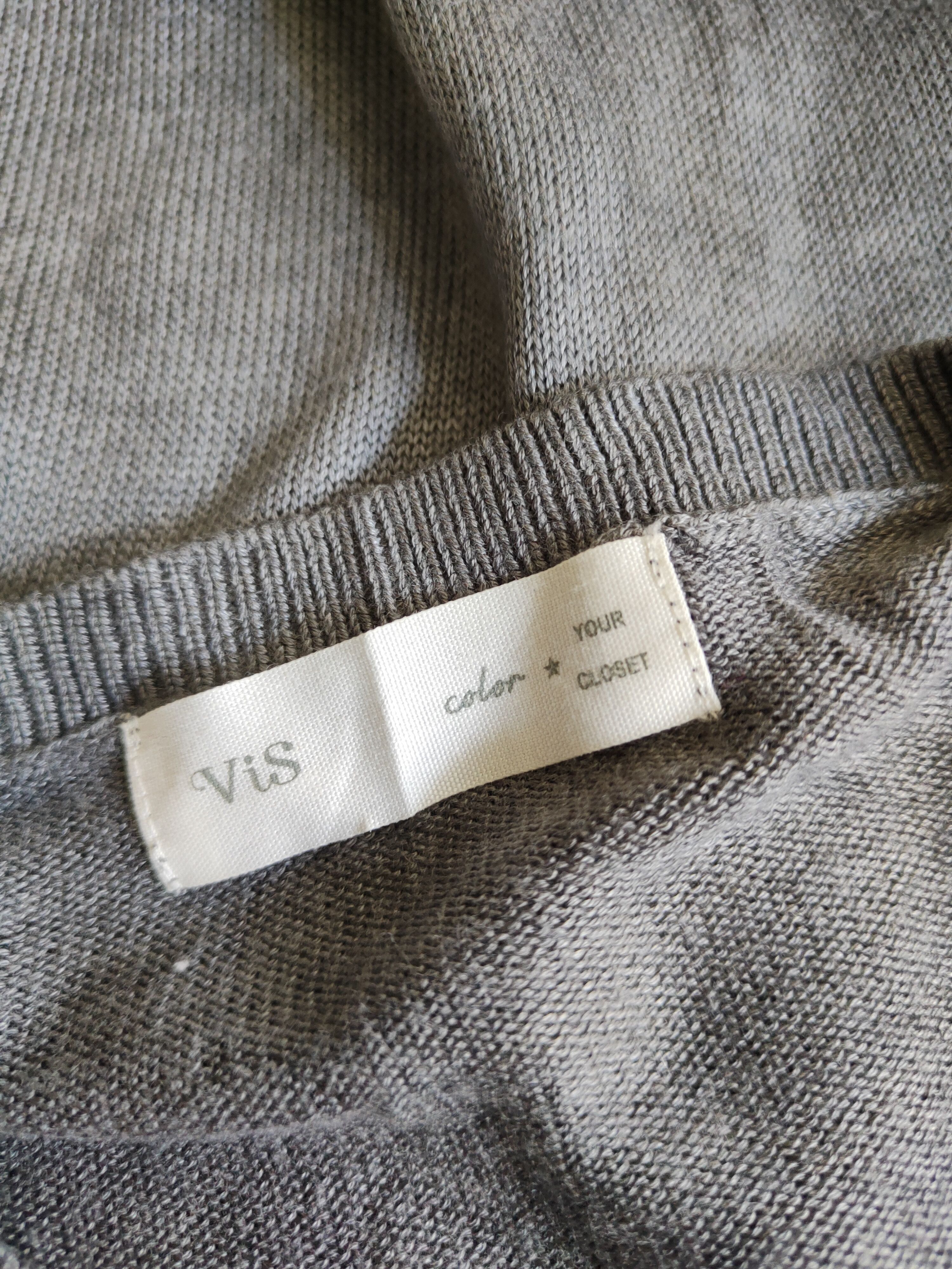 Hypebeast Vis Dark Gray Knitwear Cardigan japan vintage #S1162 Size M / US 6-8 / IT 42-44 - 11 Thumbnail