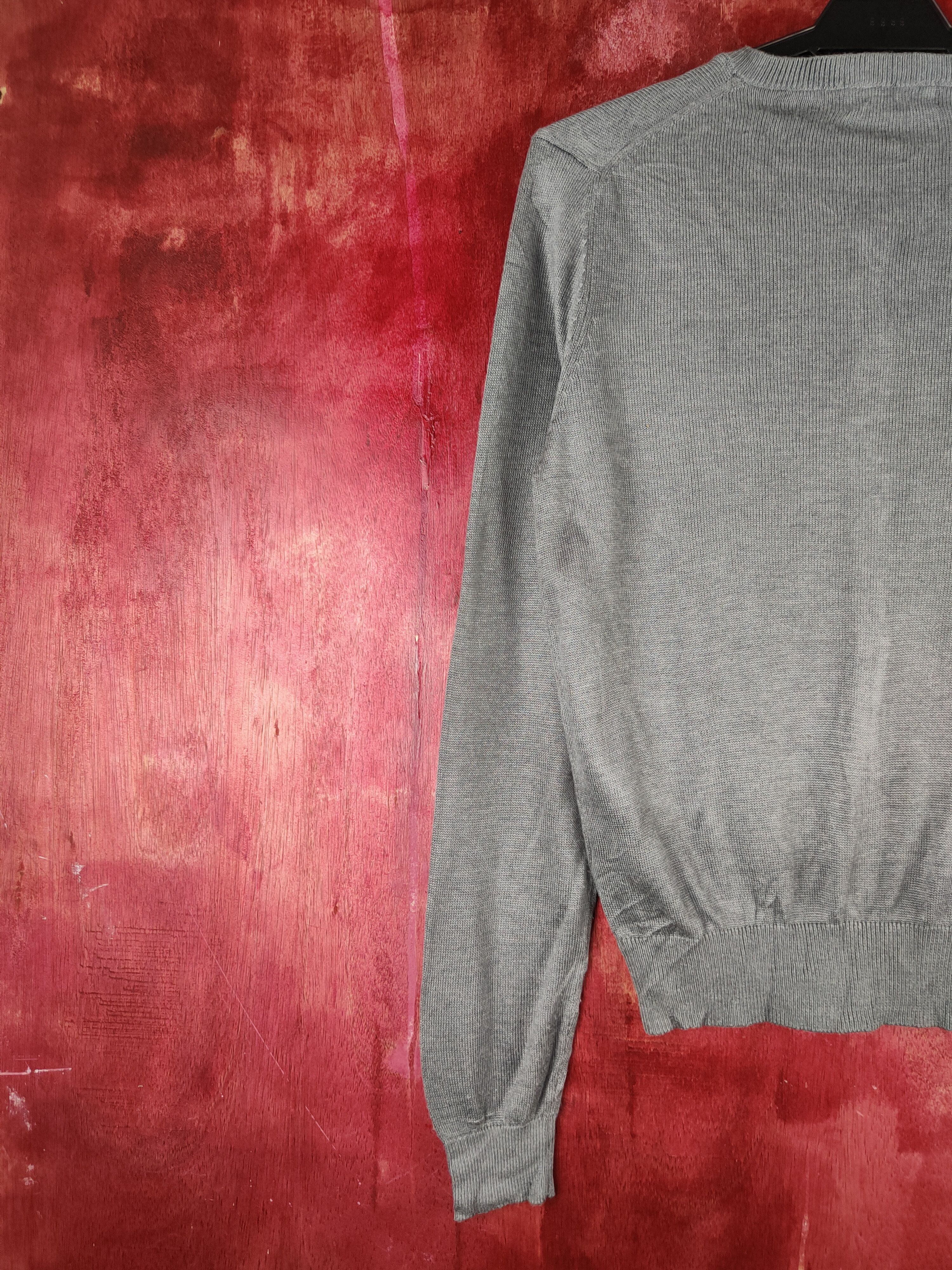 Hypebeast Vis Dark Gray Knitwear Cardigan japan vintage #S1162 Size M / US 6-8 / IT 42-44 - 8 Thumbnail