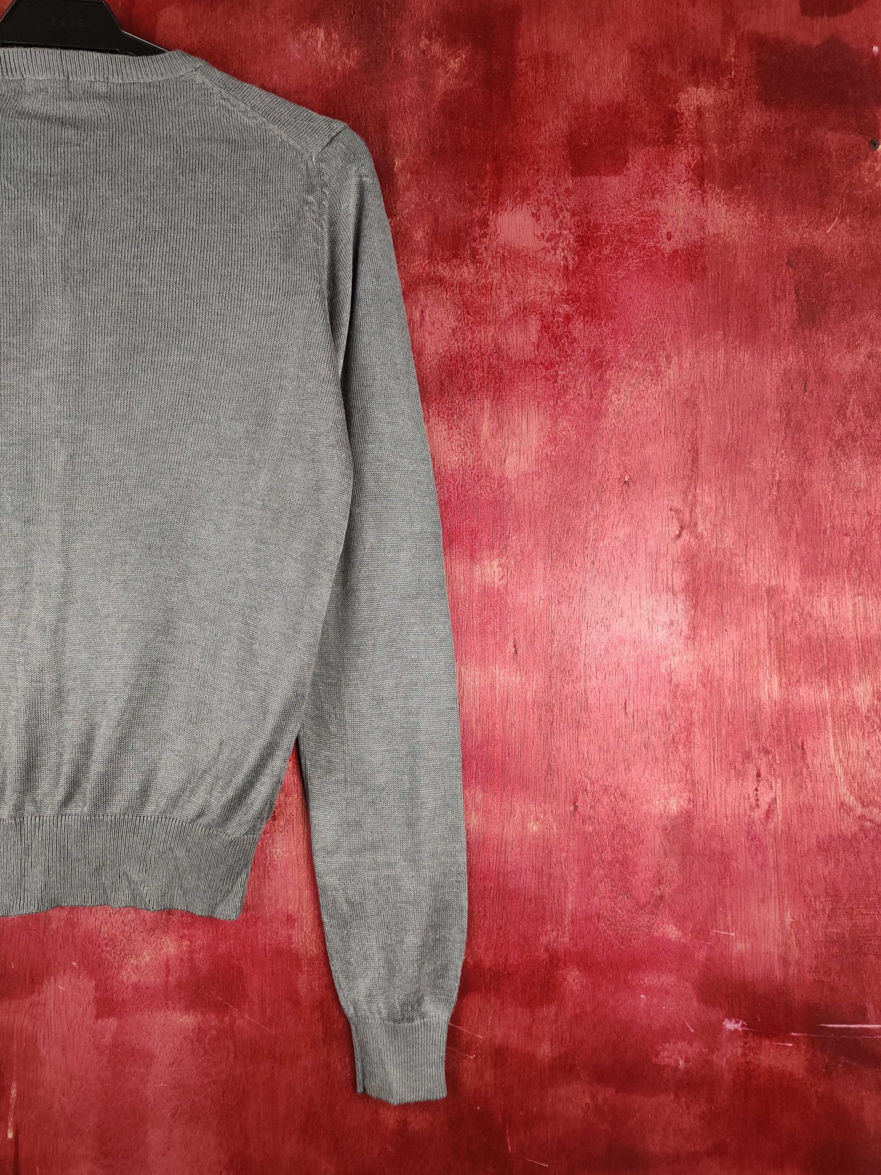 Hypebeast Vis Dark Gray Knitwear Cardigan japan vintage #S1162 Size M / US 6-8 / IT 42-44 - 9 Thumbnail