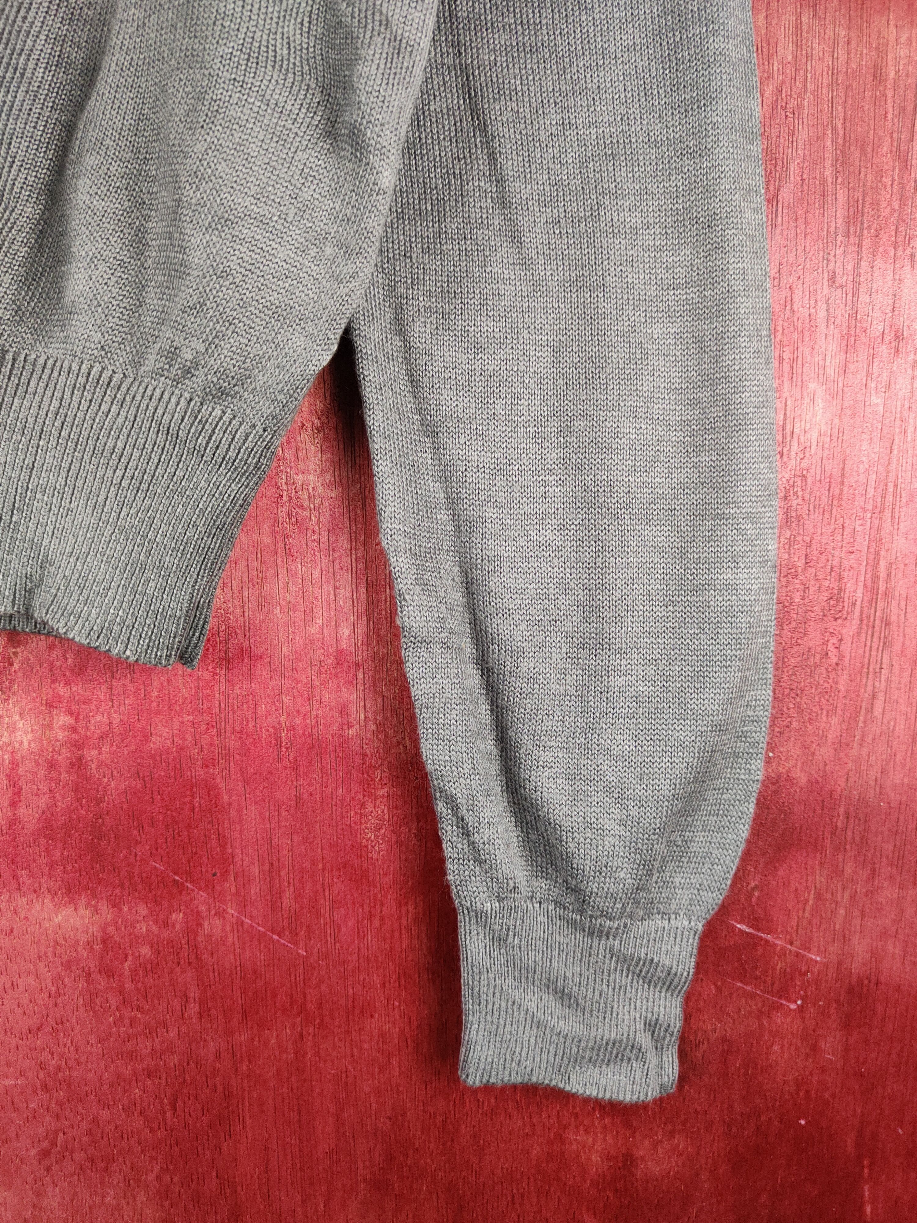 Hypebeast Vis Dark Gray Knitwear Cardigan japan vintage #S1162 Size M / US 6-8 / IT 42-44 - 6 Thumbnail