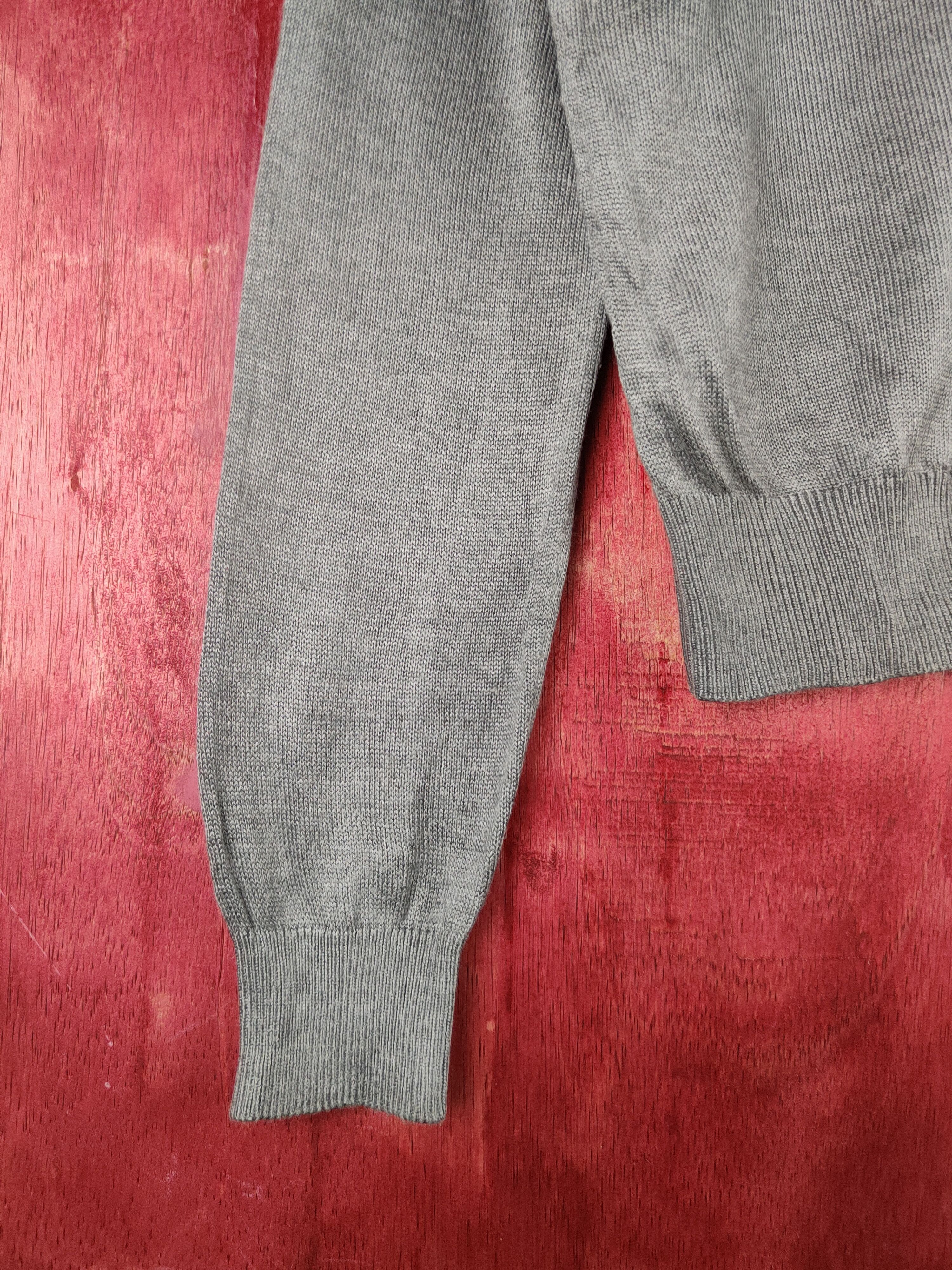 Hypebeast Vis Dark Gray Knitwear Cardigan japan vintage #S1162 Size M / US 6-8 / IT 42-44 - 4 Thumbnail
