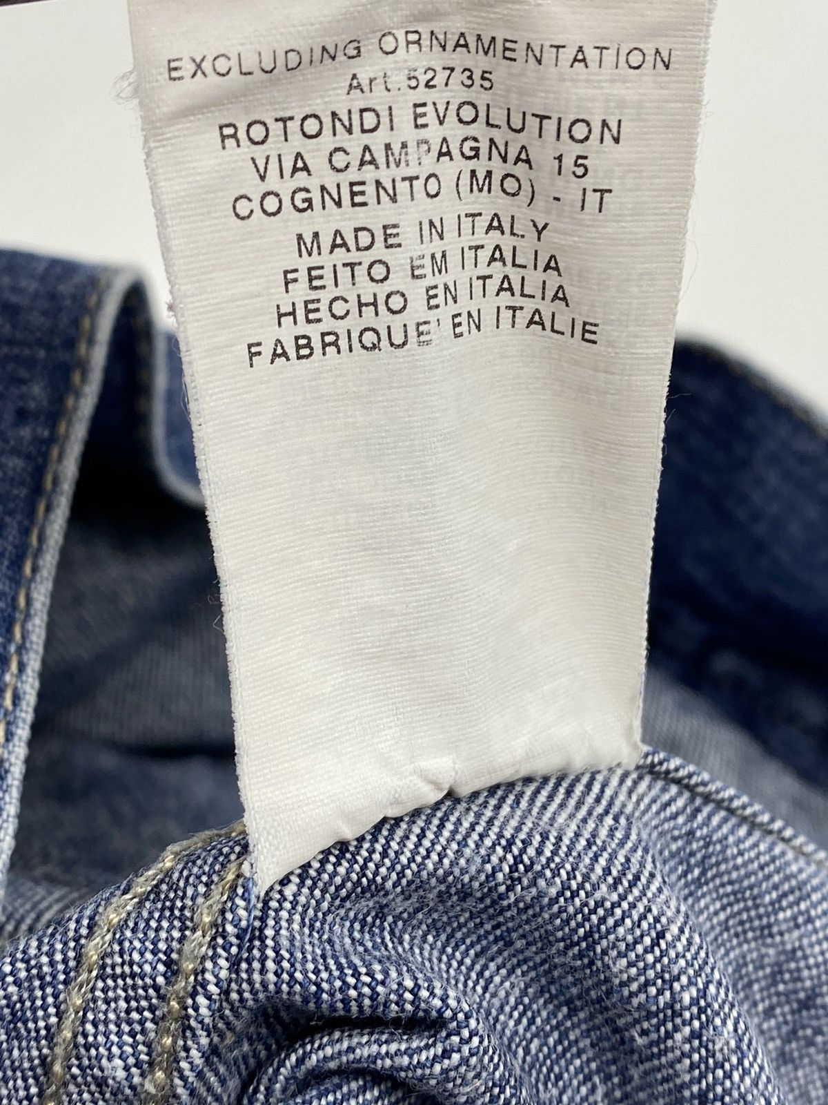 Trussardi 🔥LASTDROP🔥 Jeans Italian Denim Luxury Trucker Jacket Size US M / EU 48-50 / 2 - 7 Thumbnail