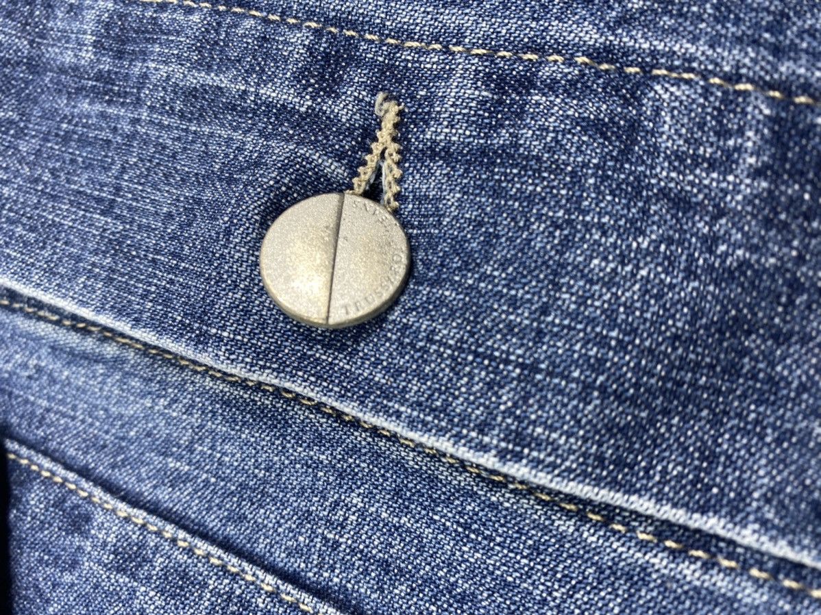 Trussardi 🔥LASTDROP🔥 Jeans Italian Denim Luxury Trucker Jacket Size US M / EU 48-50 / 2 - 3 Thumbnail