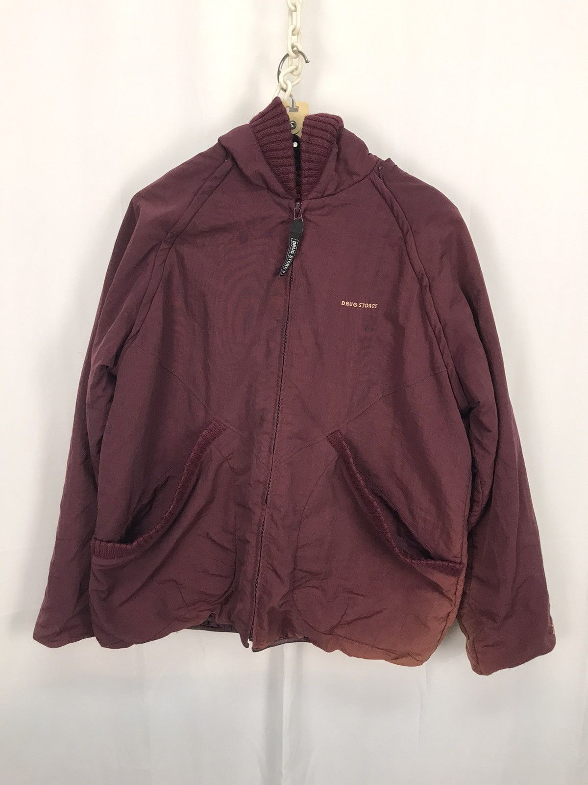 Japanese Brand Drug store zipper jacket with hoodie Size US M / EU 48-50 / 2 - 7 Thumbnail