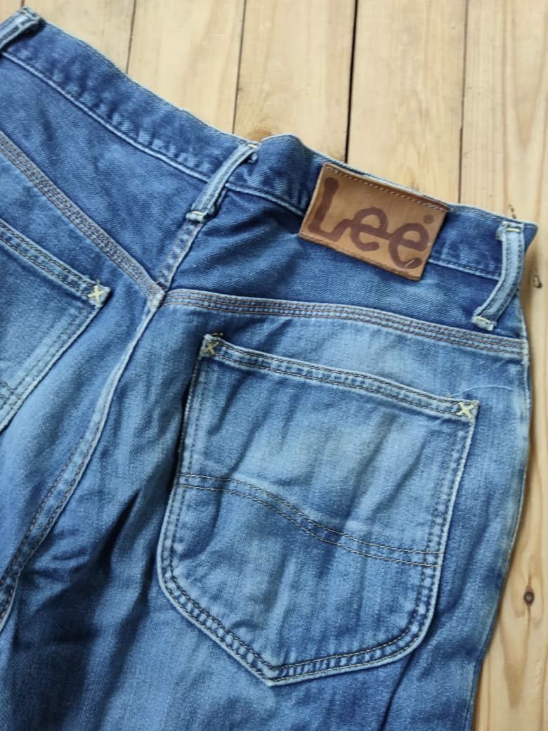 Lee 🔥Vintage🔥Lee Cowboy Selvedge Buttoned distressed Size US 30 / EU 46 - 15 Thumbnail
