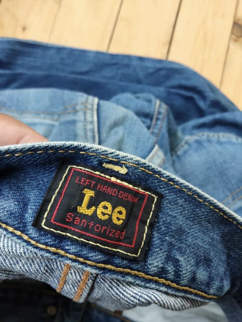 Lee 🔥Vintage🔥Lee Cowboy Selvedge Buttoned distressed Size US 30 / EU 46 - 16 Thumbnail