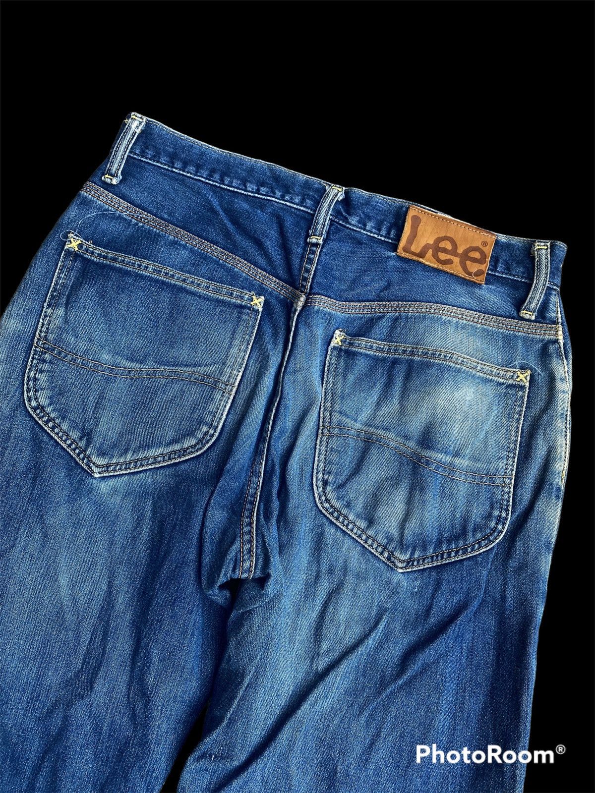 Lee 🔥Vintage🔥Lee Cowboy Selvedge Buttoned distressed Size US 30 / EU 46 - 14 Thumbnail