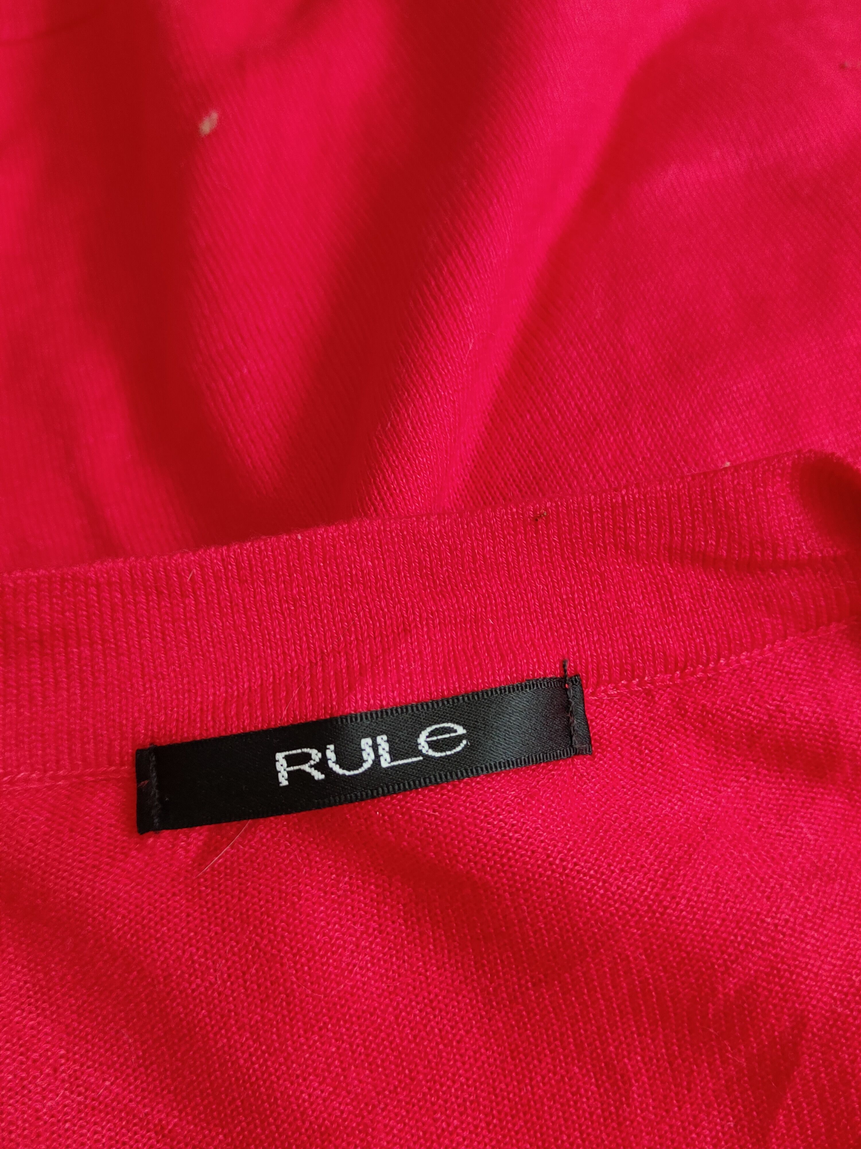 Hypebeast Rule Red Knitwear long Cardigan japan vintage #S1247 Size M / US 6-8 / IT 42-44 - 11 Thumbnail