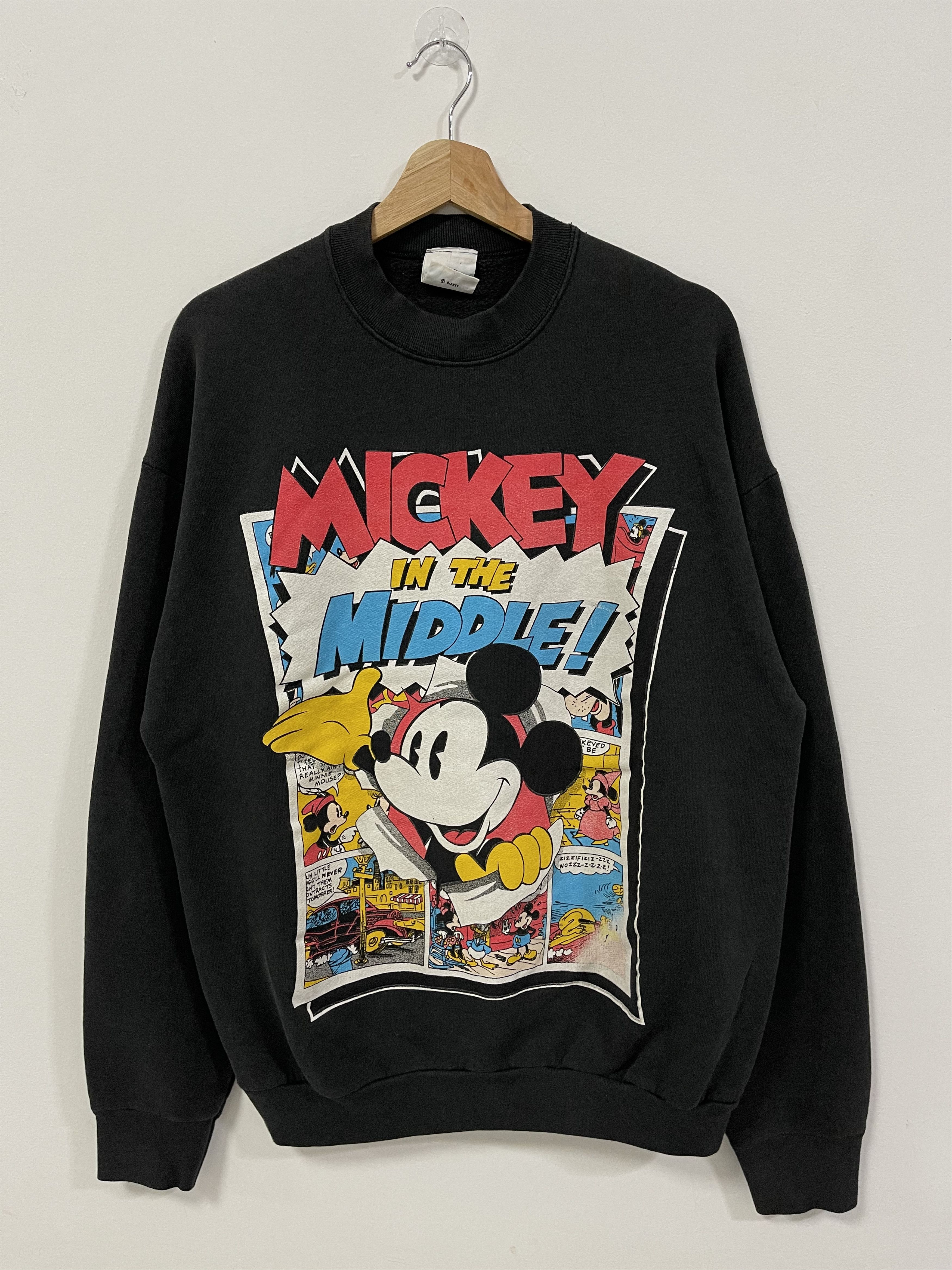 Cartoon Network 90s Disney Mickey In The Middle Character Promo Big Logo Size US L / EU 52-54 / 3 - 1 Thumbnail