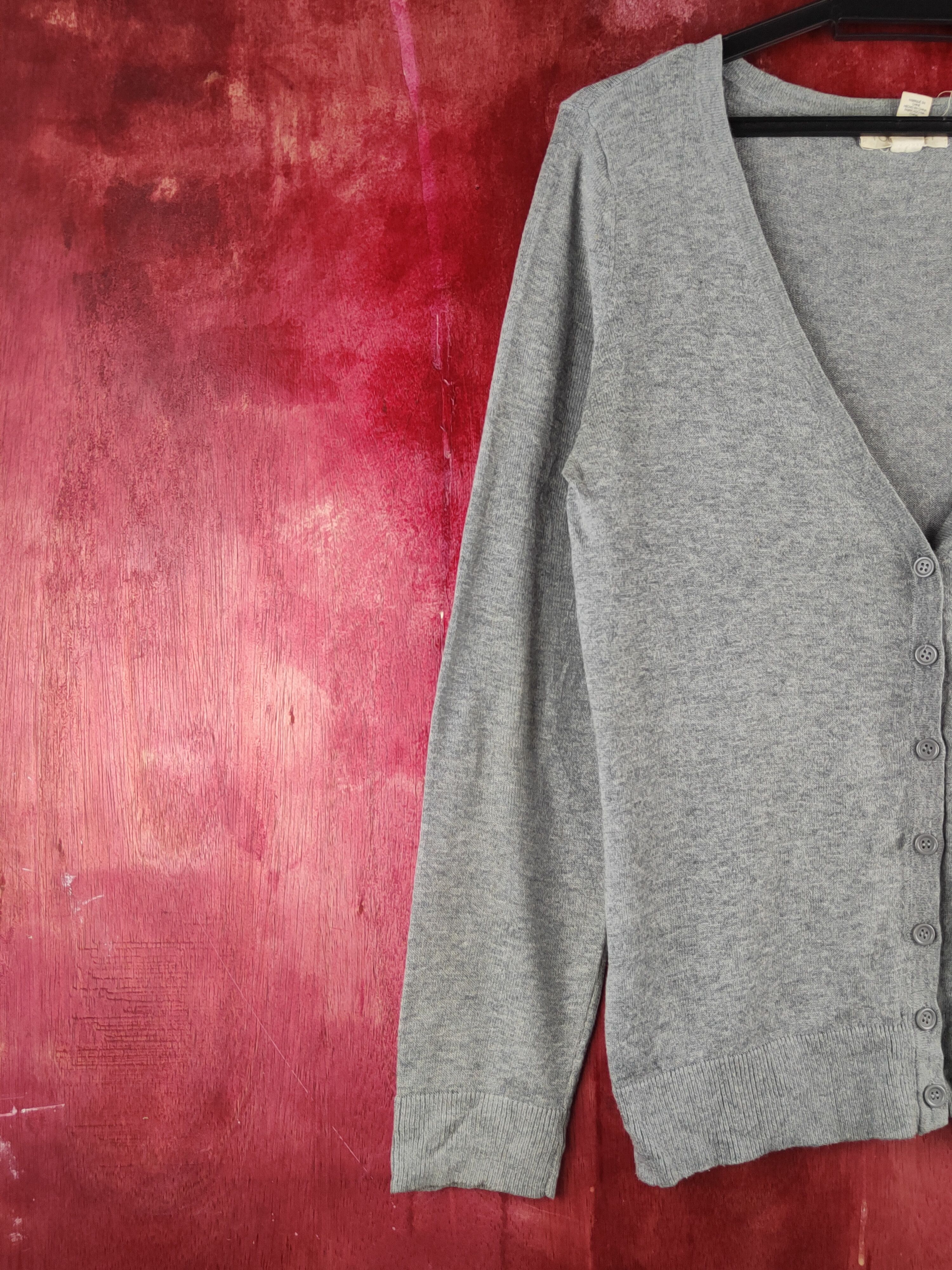 Forever 21 × Japanese Brand Forever 21 Gray Knitwear Cardigan #S1244 Size US S / EU 44-46 / 1 - 3 Thumbnail