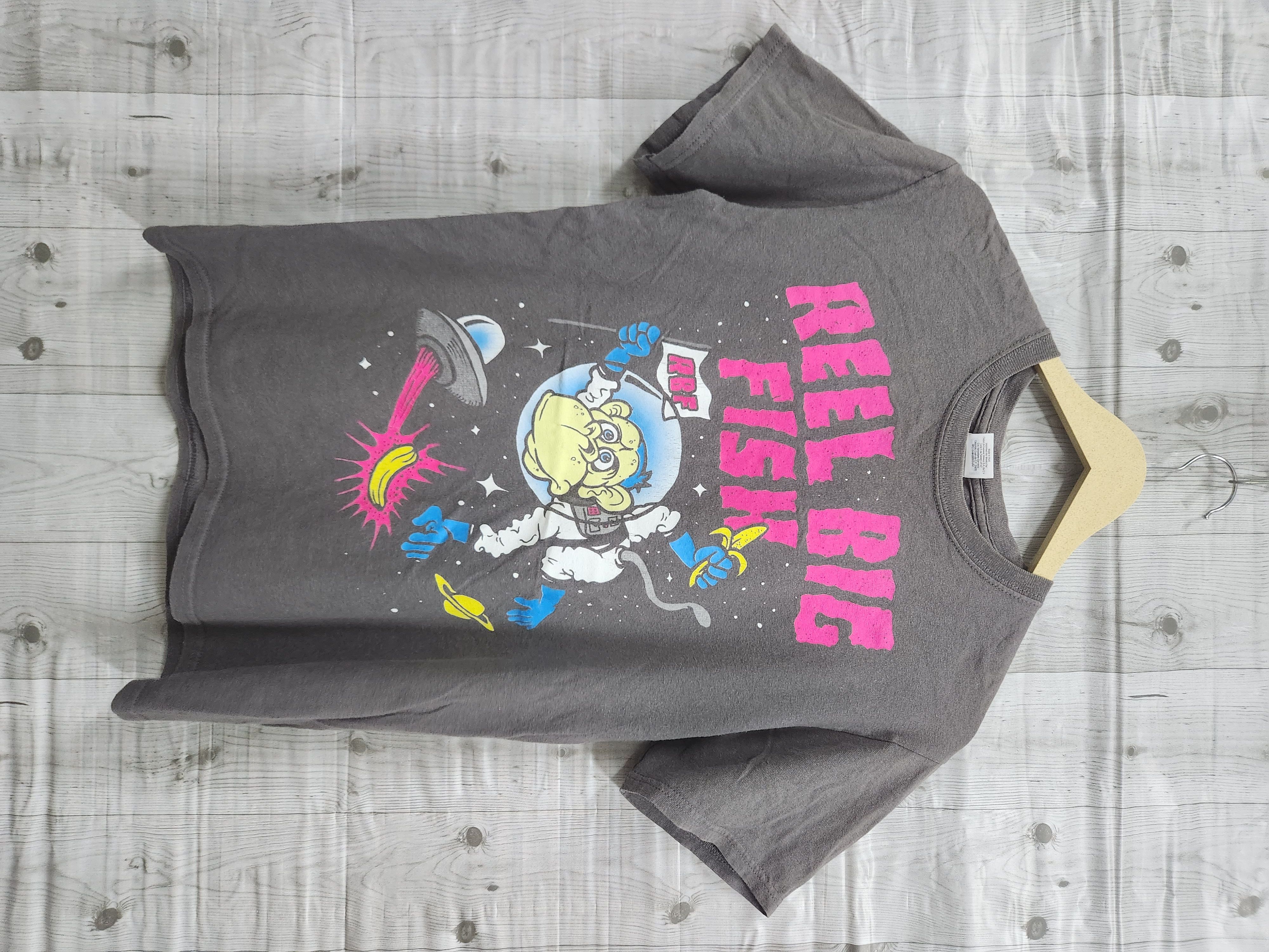 image of Vintage Y2K Reel Big Fish Band Tees, Men's (Size Small)