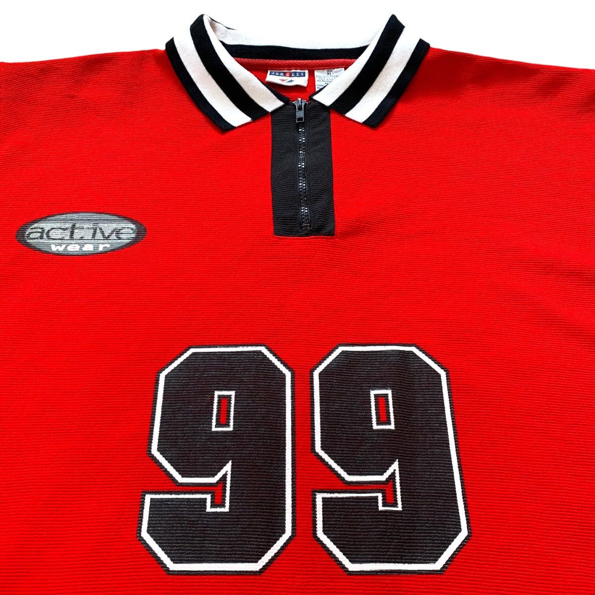 Other Vintage Jerzees Long Sleeve Collared Jersey Size US XL / EU 56 / 4 - 3 Thumbnail