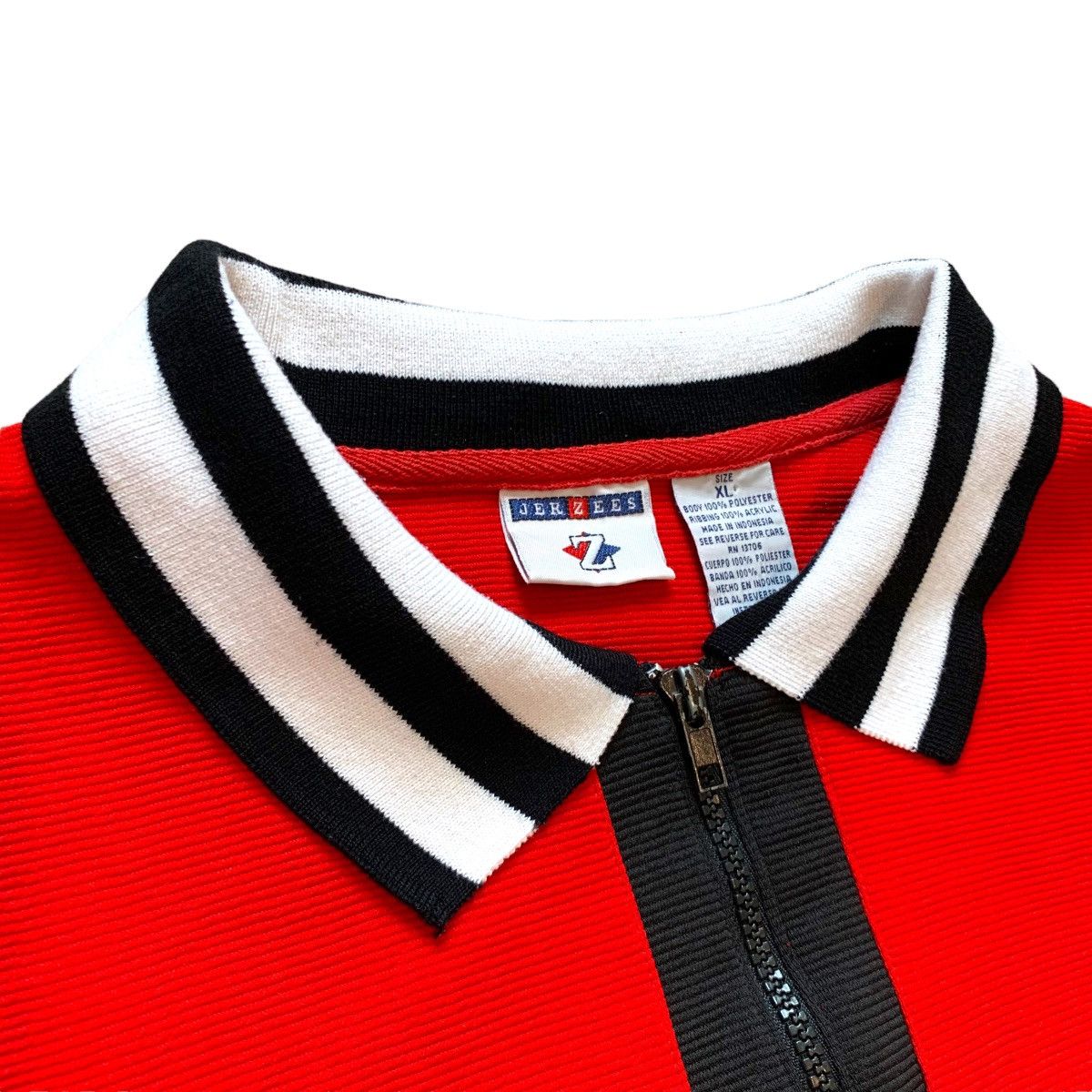 Other Vintage Jerzees Long Sleeve Collared Jersey Size US XL / EU 56 / 4 - 7 Thumbnail