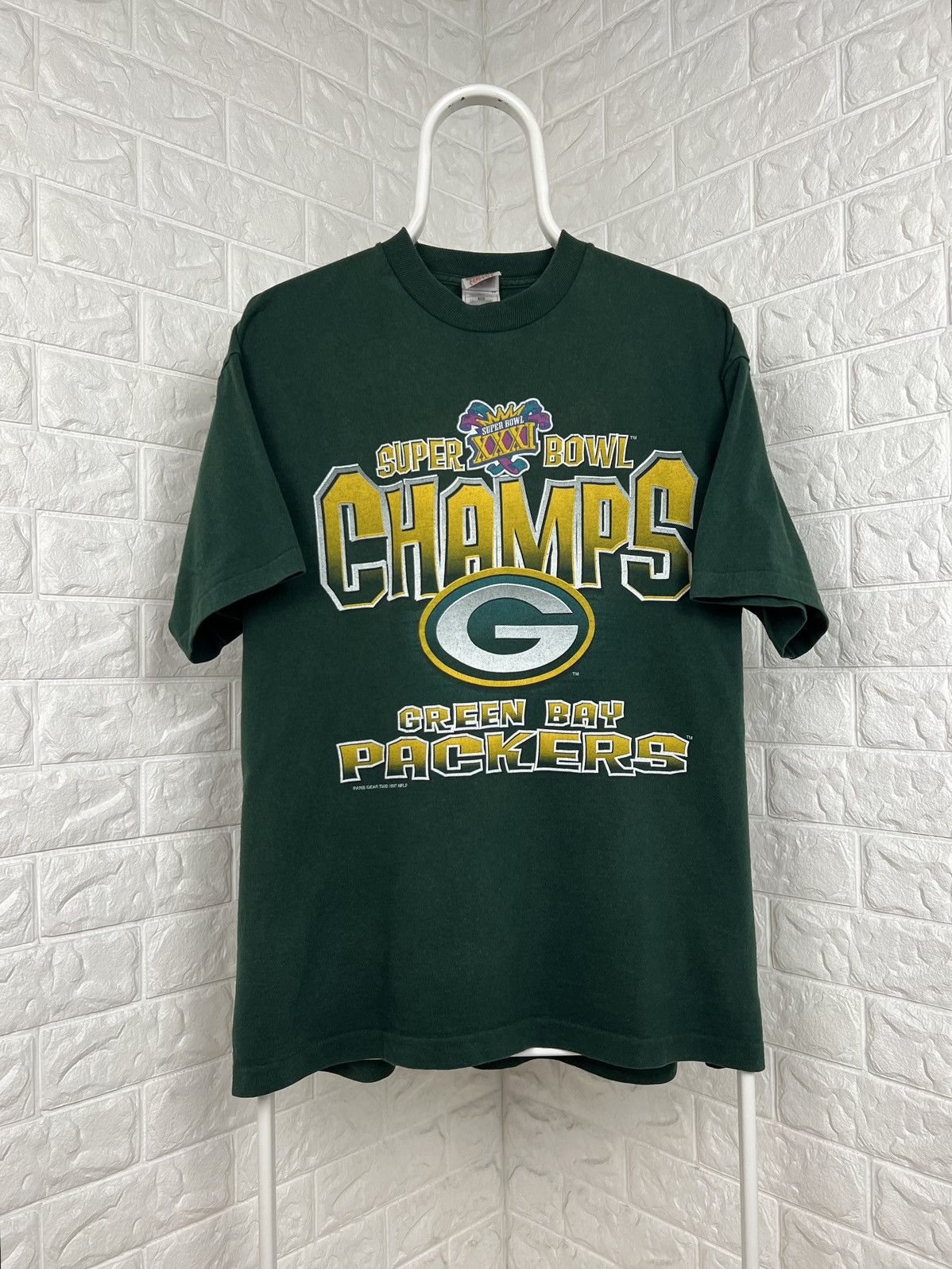 NFL × Vintage Vintage Super Bowl Champs Green Bay Packers Size US XL / EU 56 / 4 - 1 Thumbnail