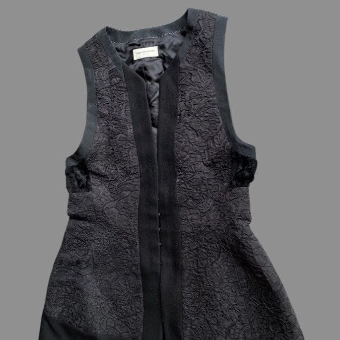 Dries Van Noten Dries Van Noten Jacquard Vest Size XS / US 0-2 / IT 36-38 - 2 Thumbnail