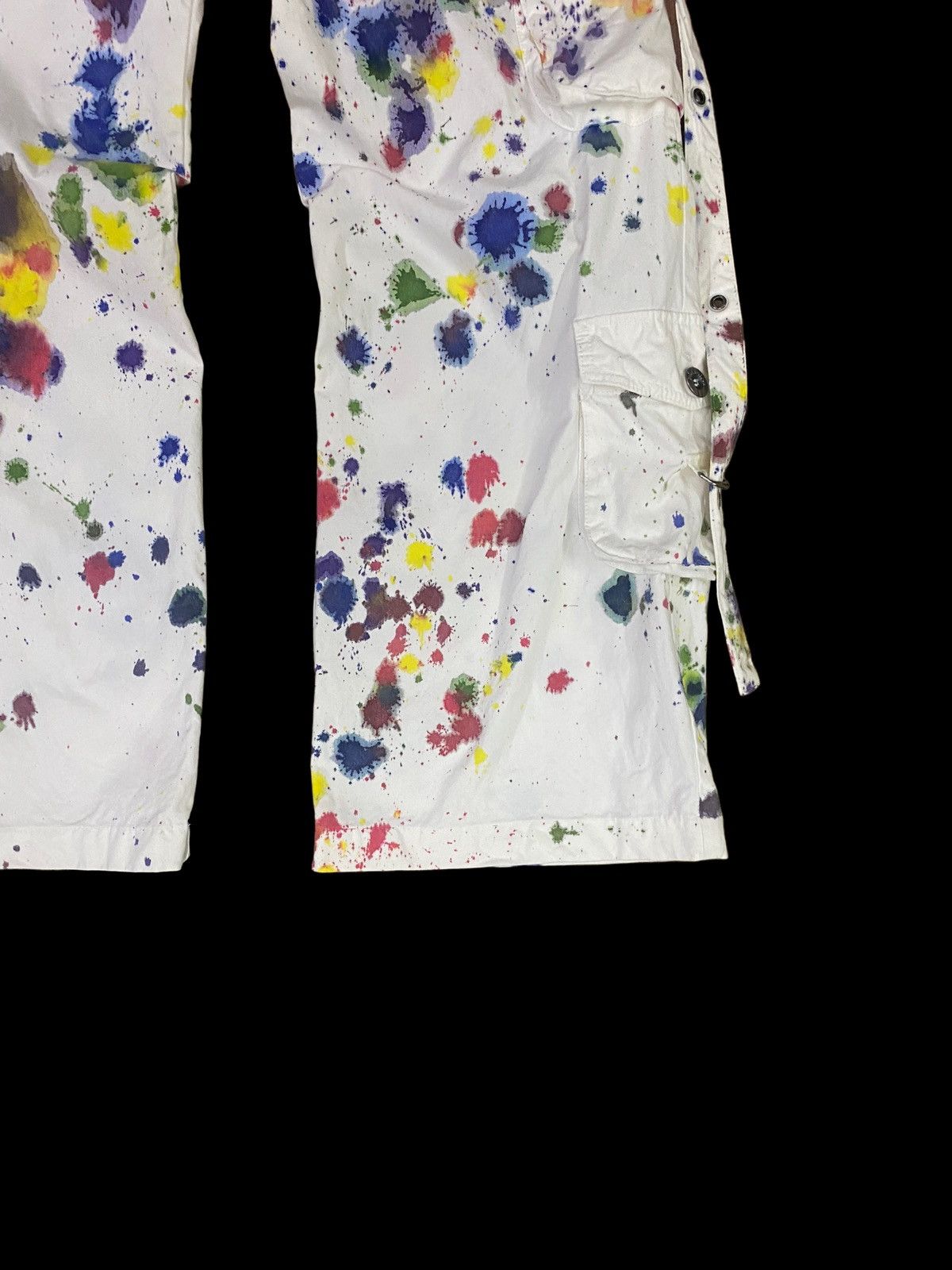 Seditionaries ⚡️⚡️Paint Splash 💦 Parachute Bondage Pants Size US 32 / EU 48 - 11 Thumbnail