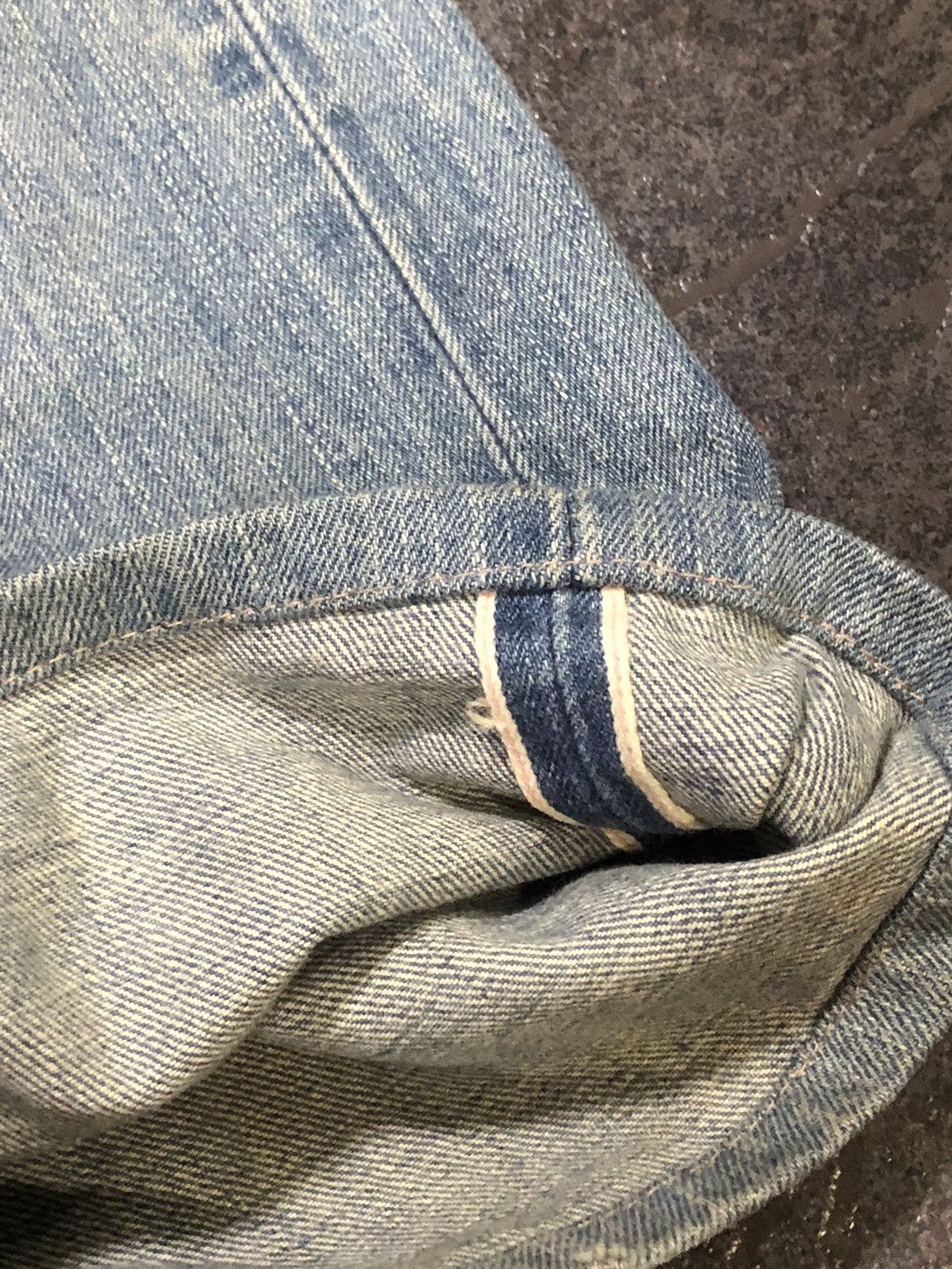 Japanese Brand Vintage Edwin 505zx Stonewash Redline Selvedge Denim Size US 31 - 5 Thumbnail